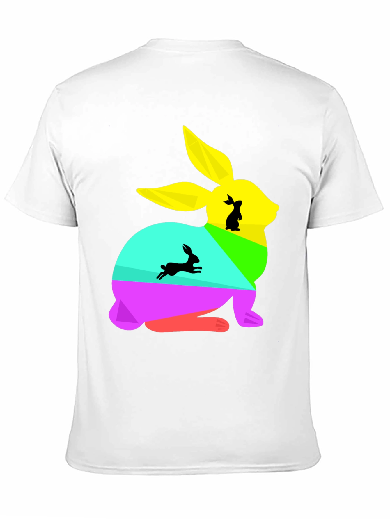 Rainbow Bunny Graphic Tee