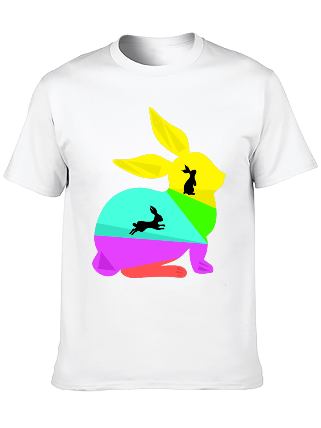 Rainbow Bunny Graphic Tee