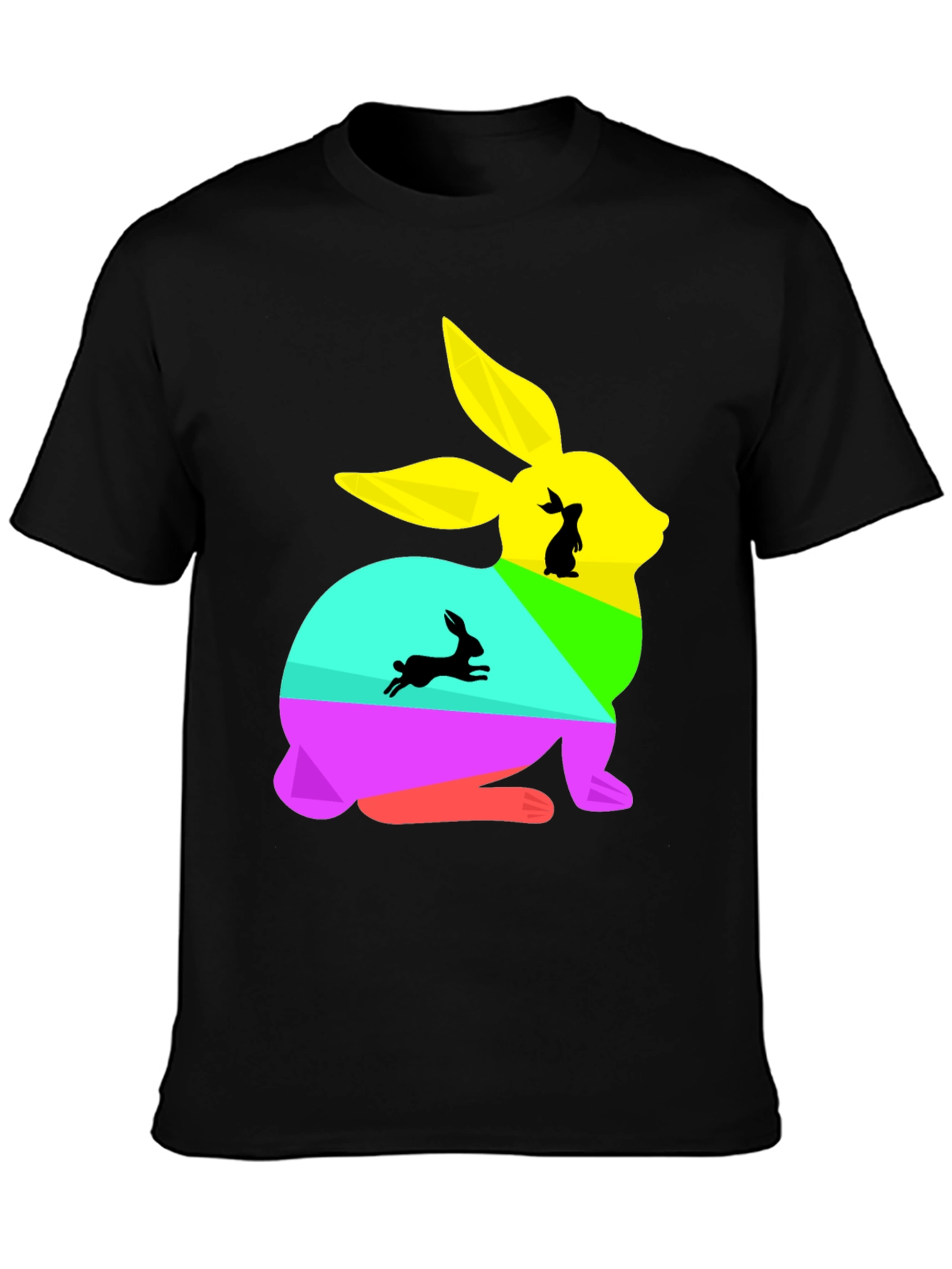 Rainbow Bunny Graphic Tee