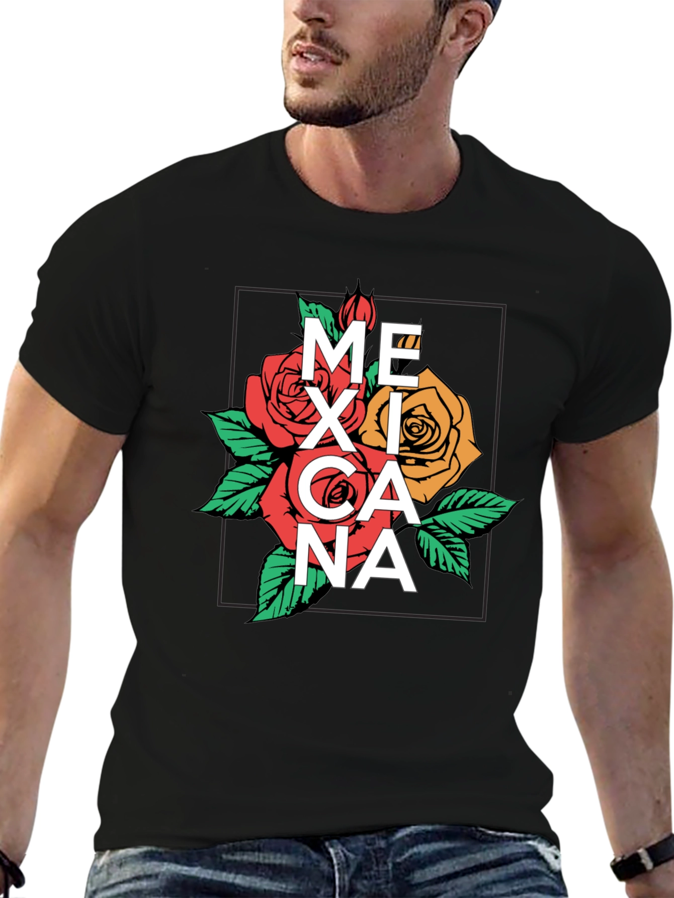 Mexicana Floral Graphic T-Shirt - Stylish Everyday Tee