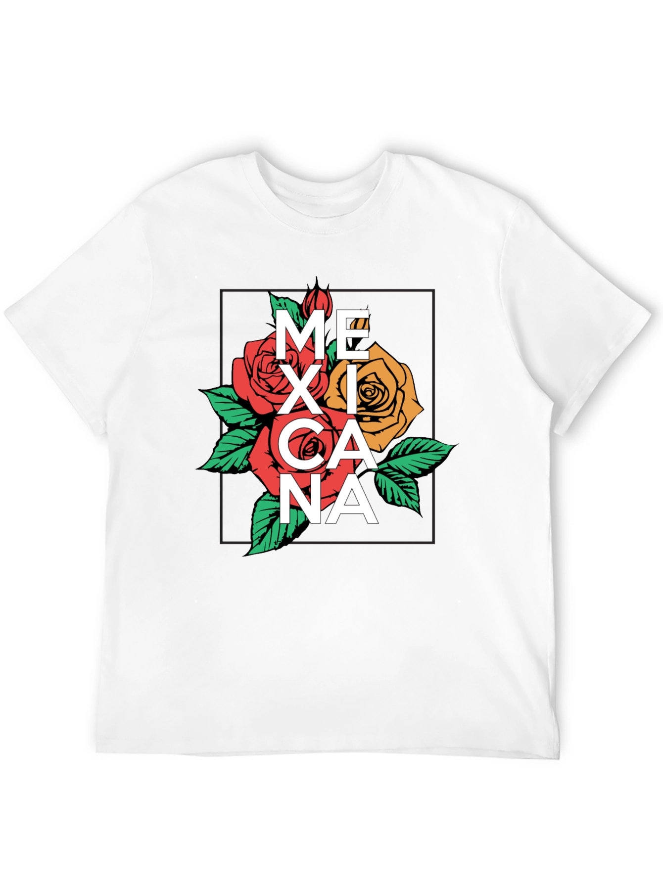 Mexicana Floral Graphic T-Shirt - Stylish Everyday Tee