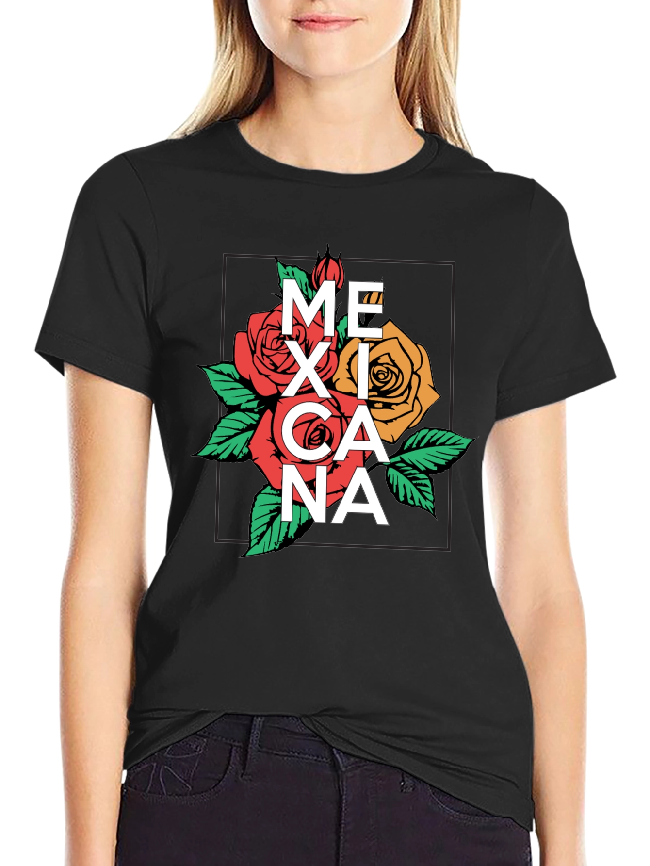 Mexicana Floral Graphic T-Shirt - Stylish Everyday Tee