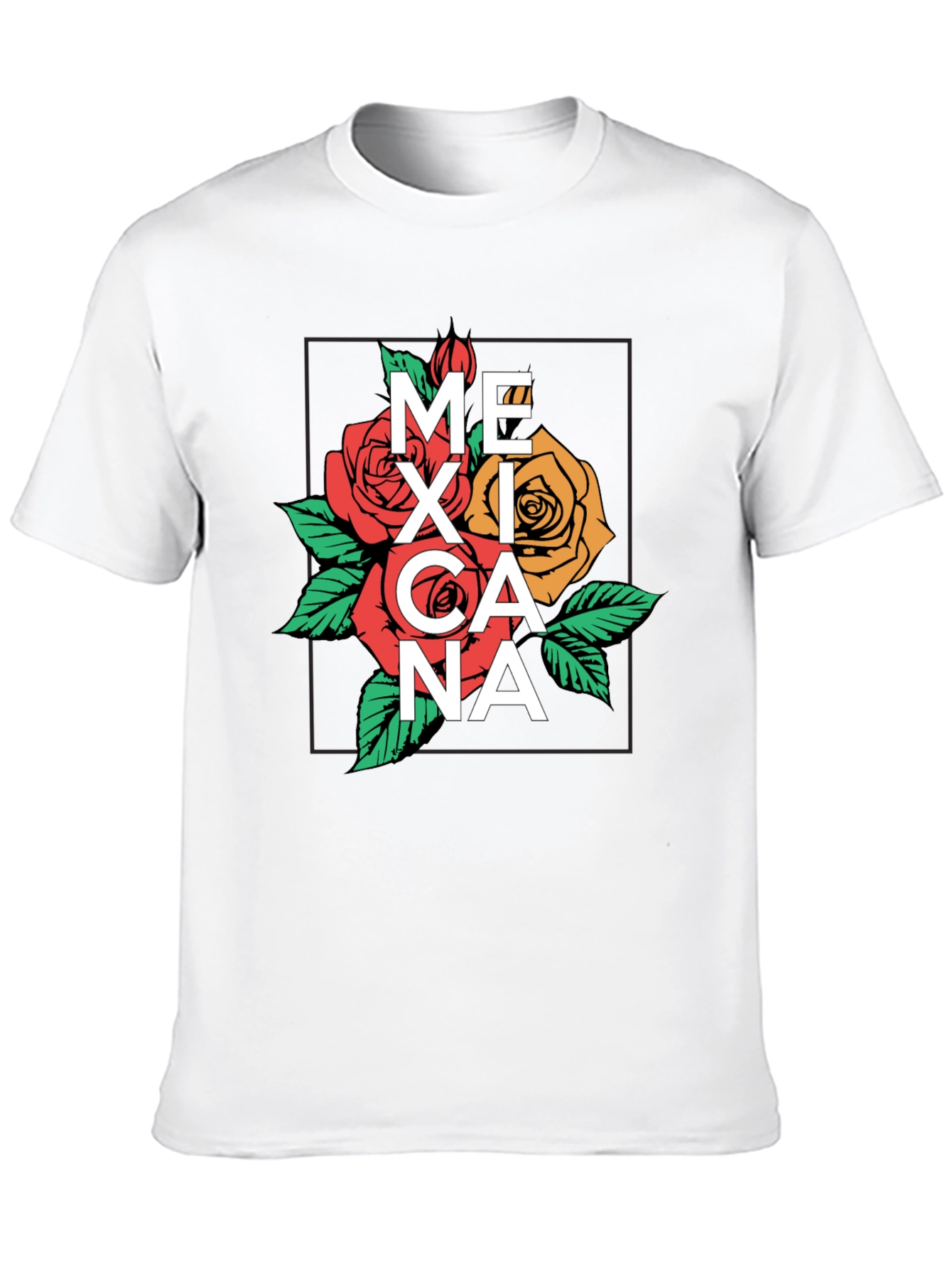 Mexicana Floral Graphic T-Shirt - Stylish Everyday Tee