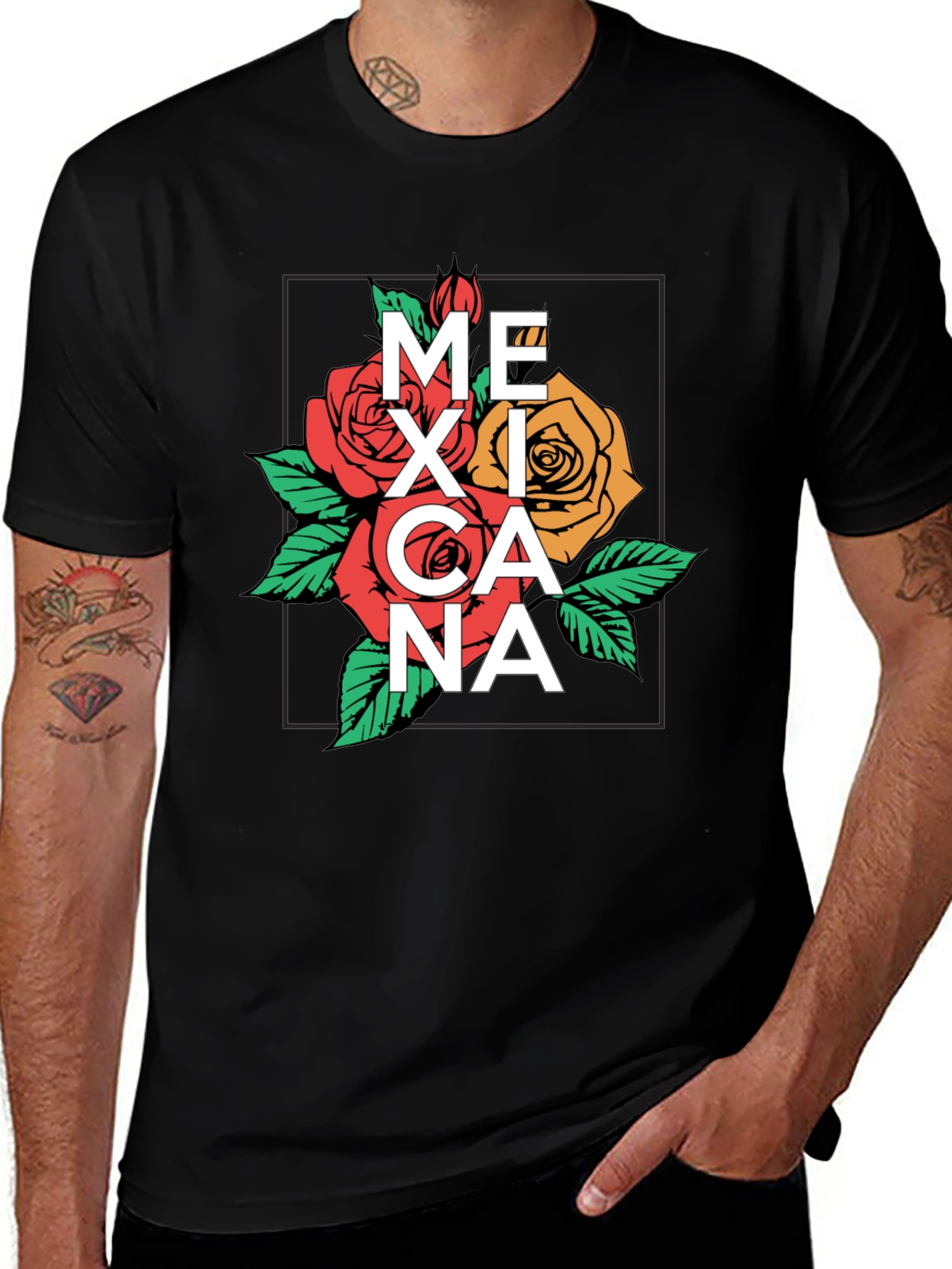Mexicana Floral Graphic T-Shirt - Stylish Everyday Tee