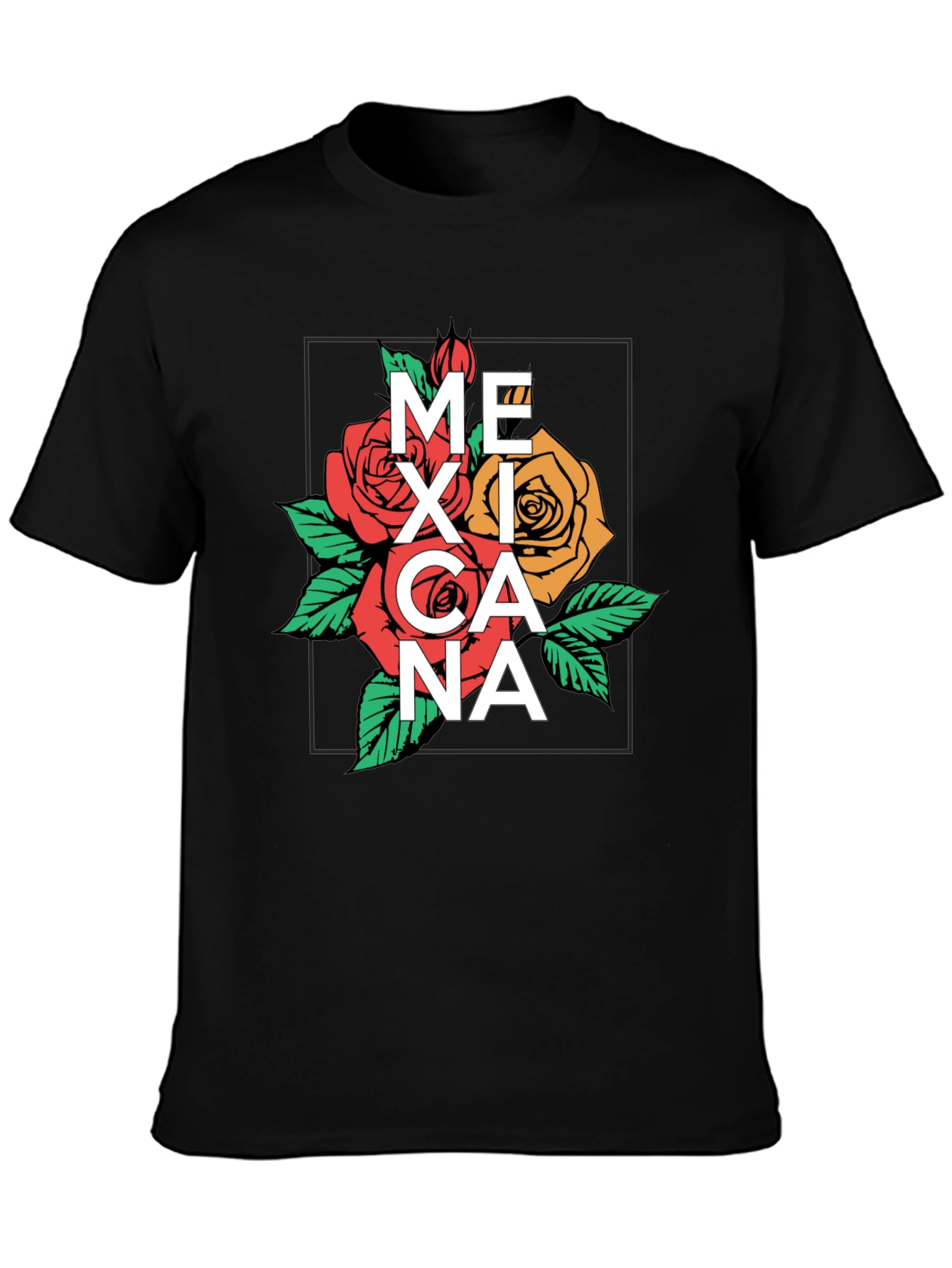 Mexicana Floral Graphic T-Shirt - Stylish Everyday Tee