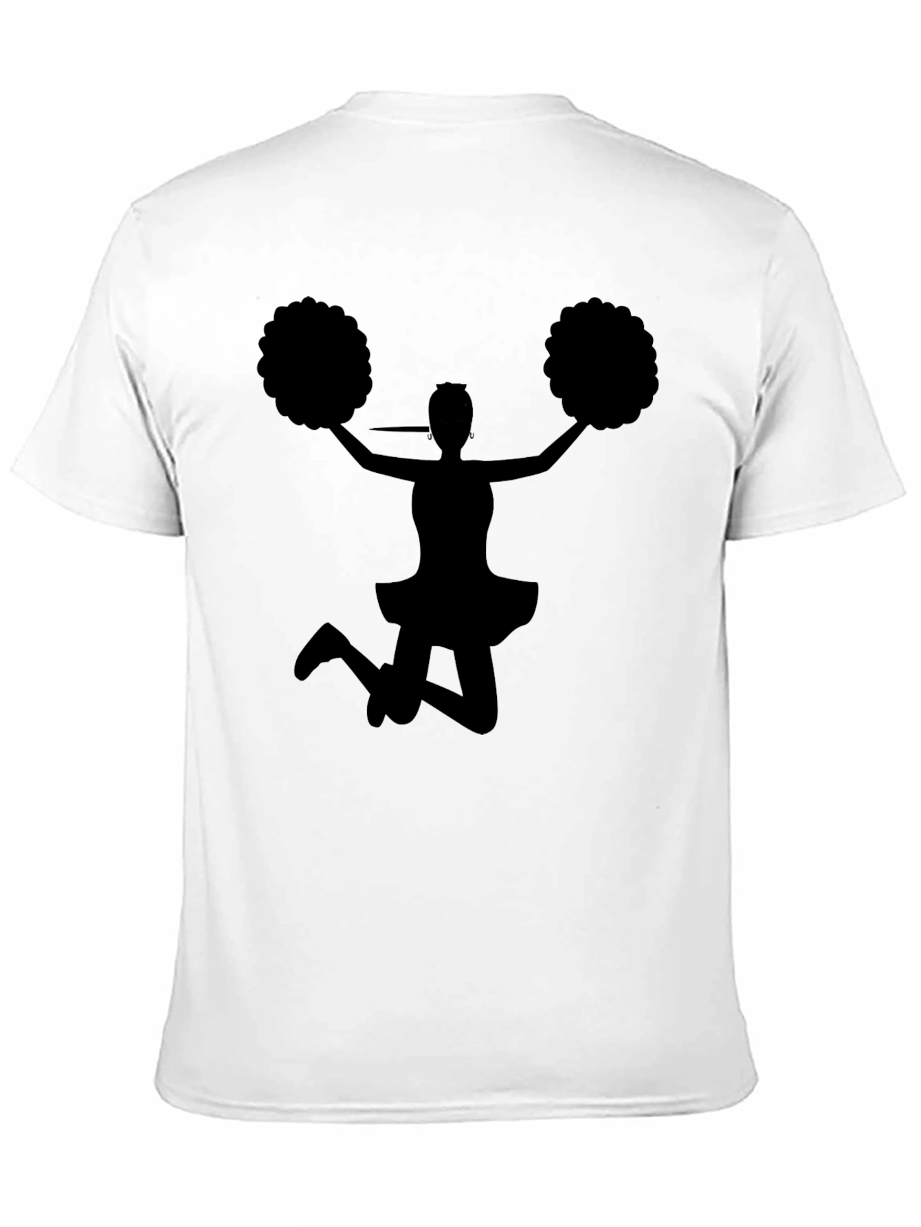 Cheerleader Silhouette Graphic Tee