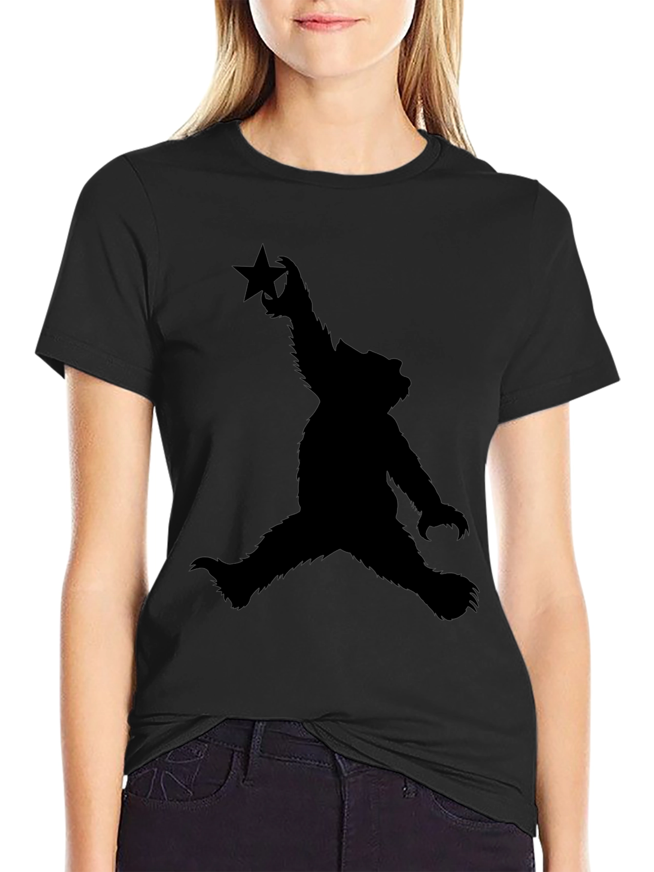 Sasquatch Dunk T-Shirt - Black Graphic Tee