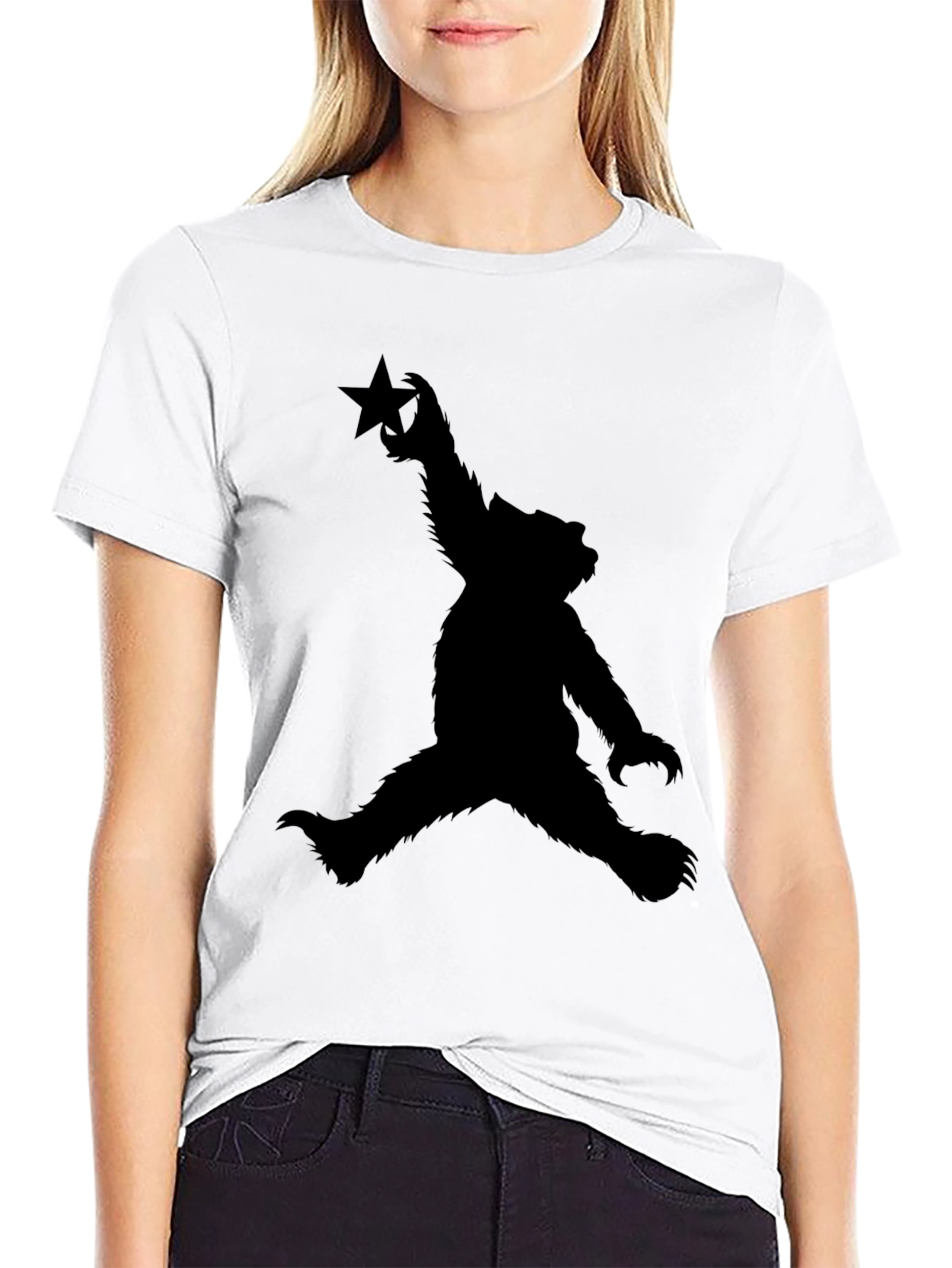 Sasquatch Dunk T-Shirt - Black Graphic Tee