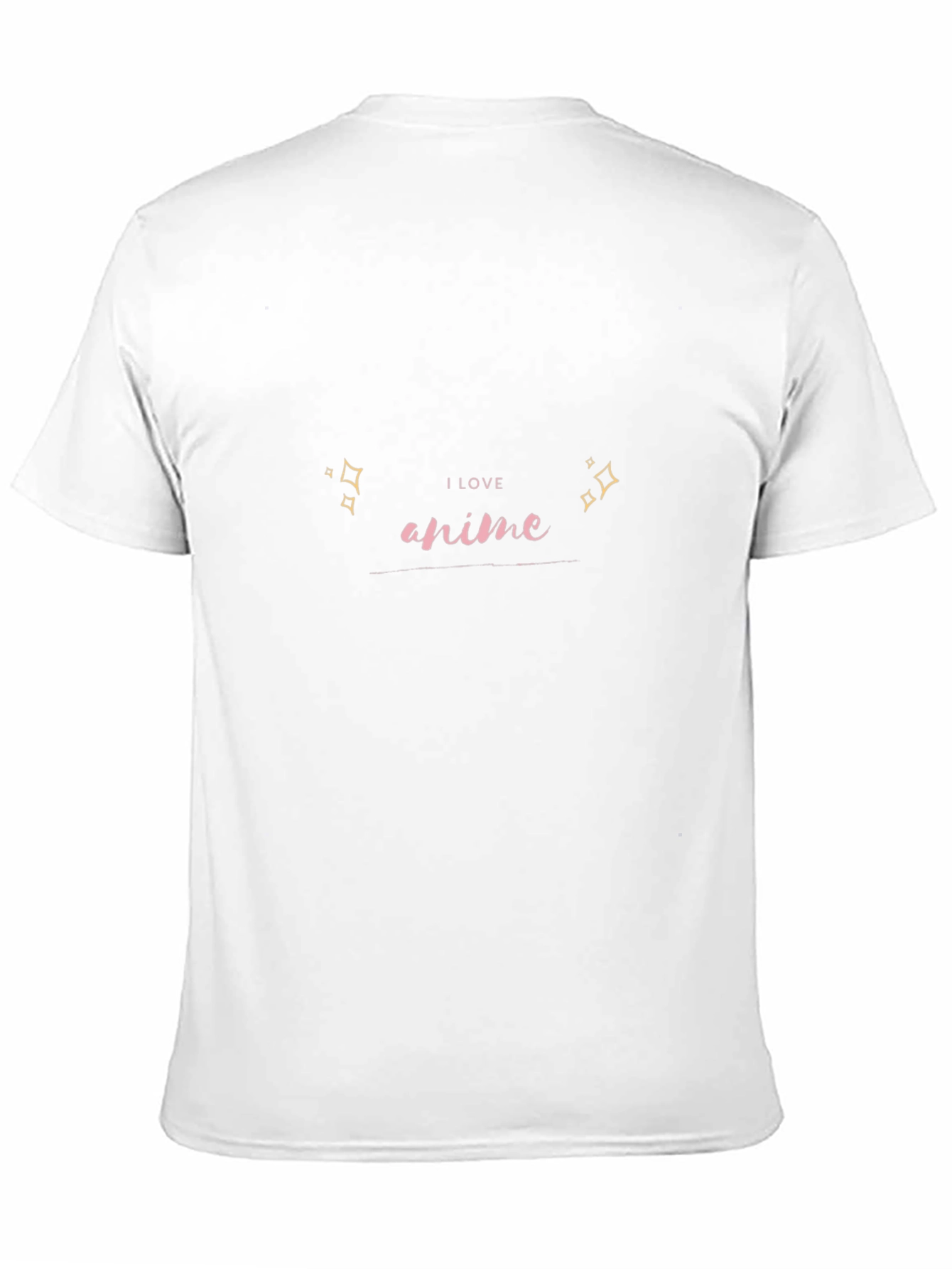 I Love Anime Black Tee