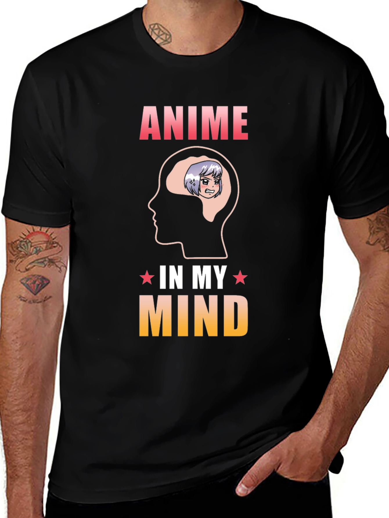 Anime in My Mind Graphic T-Shirt