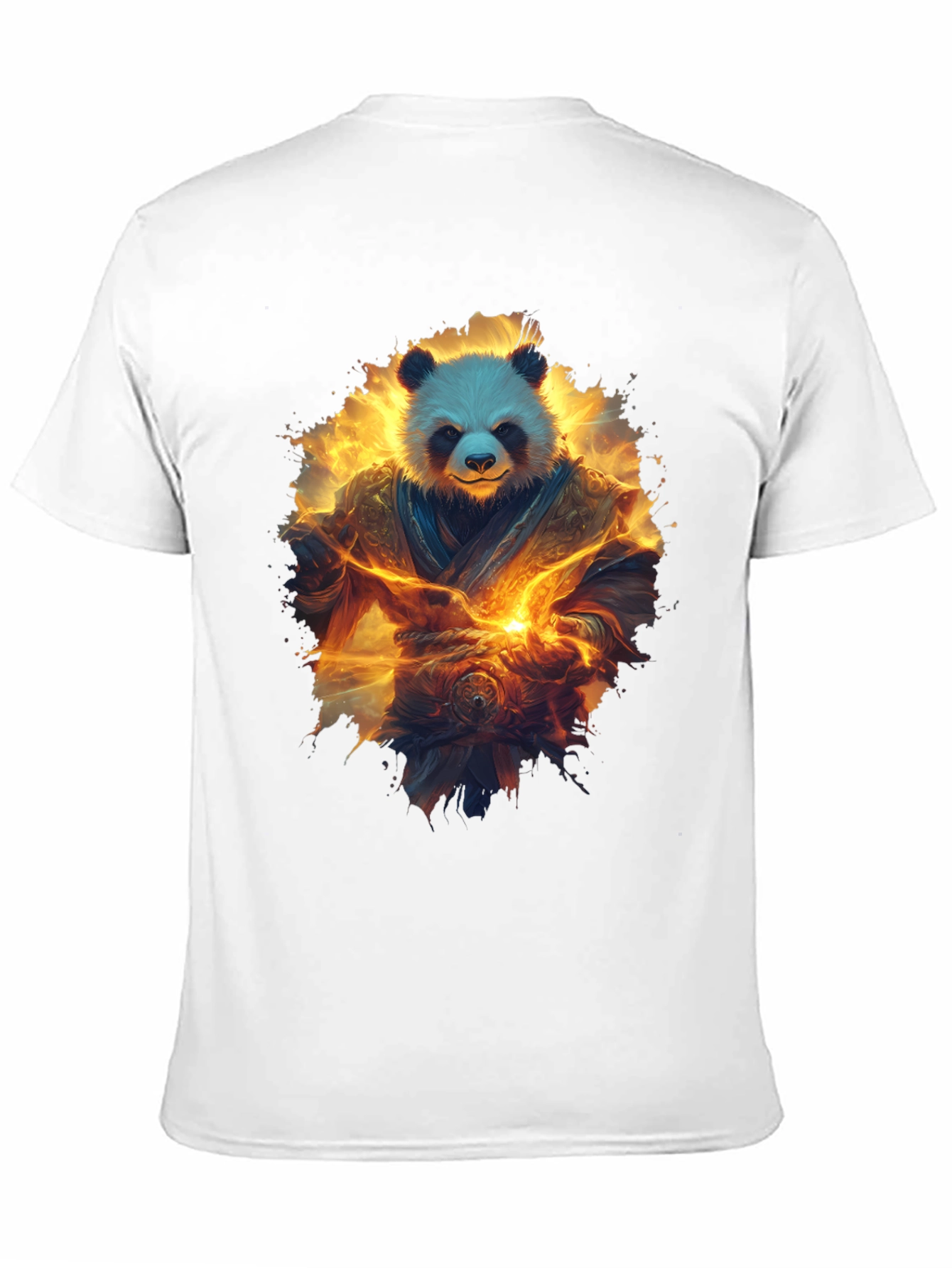 Panda Warrior Graphic T-Shirt