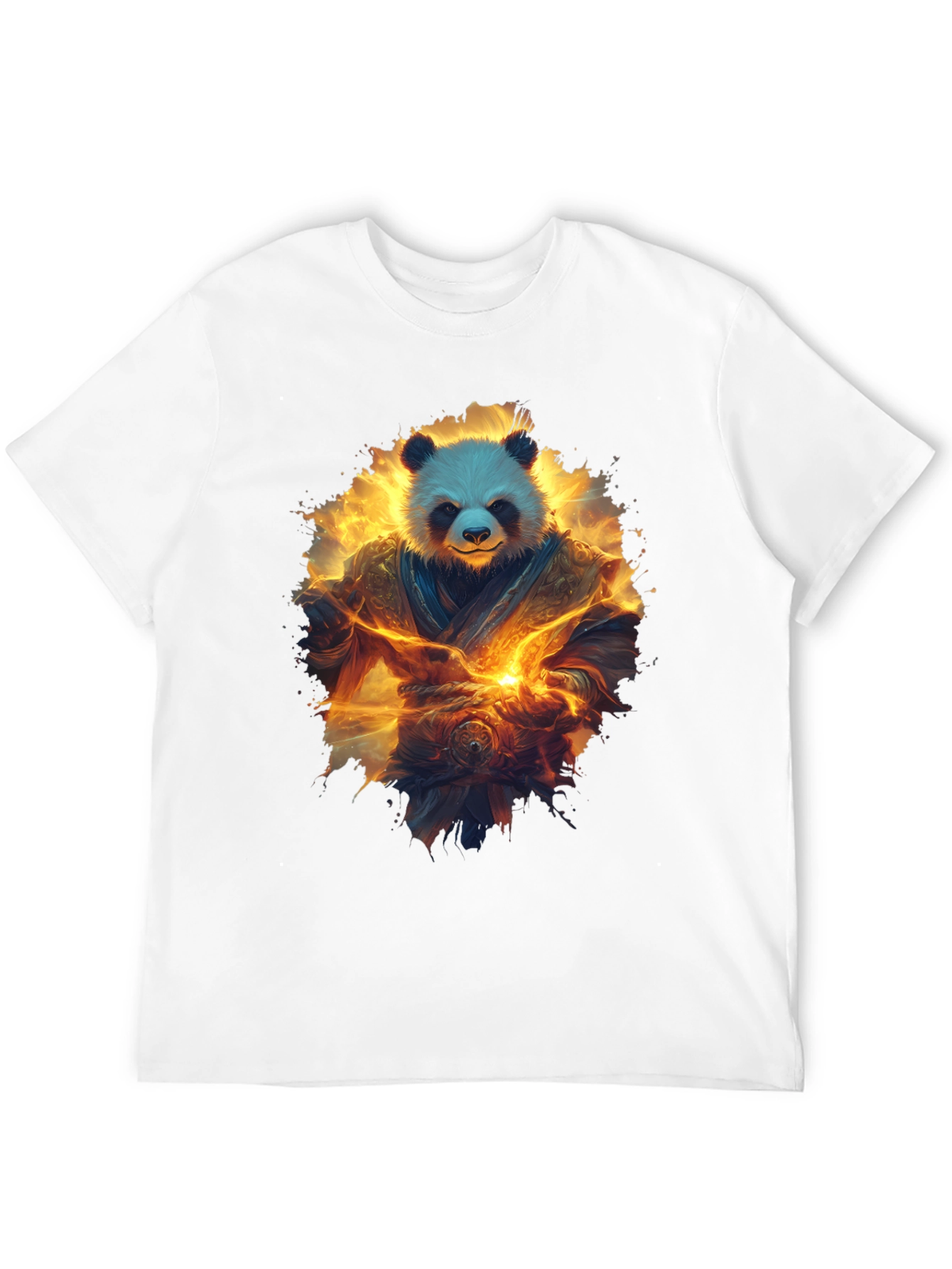 Panda Warrior Graphic T-Shirt