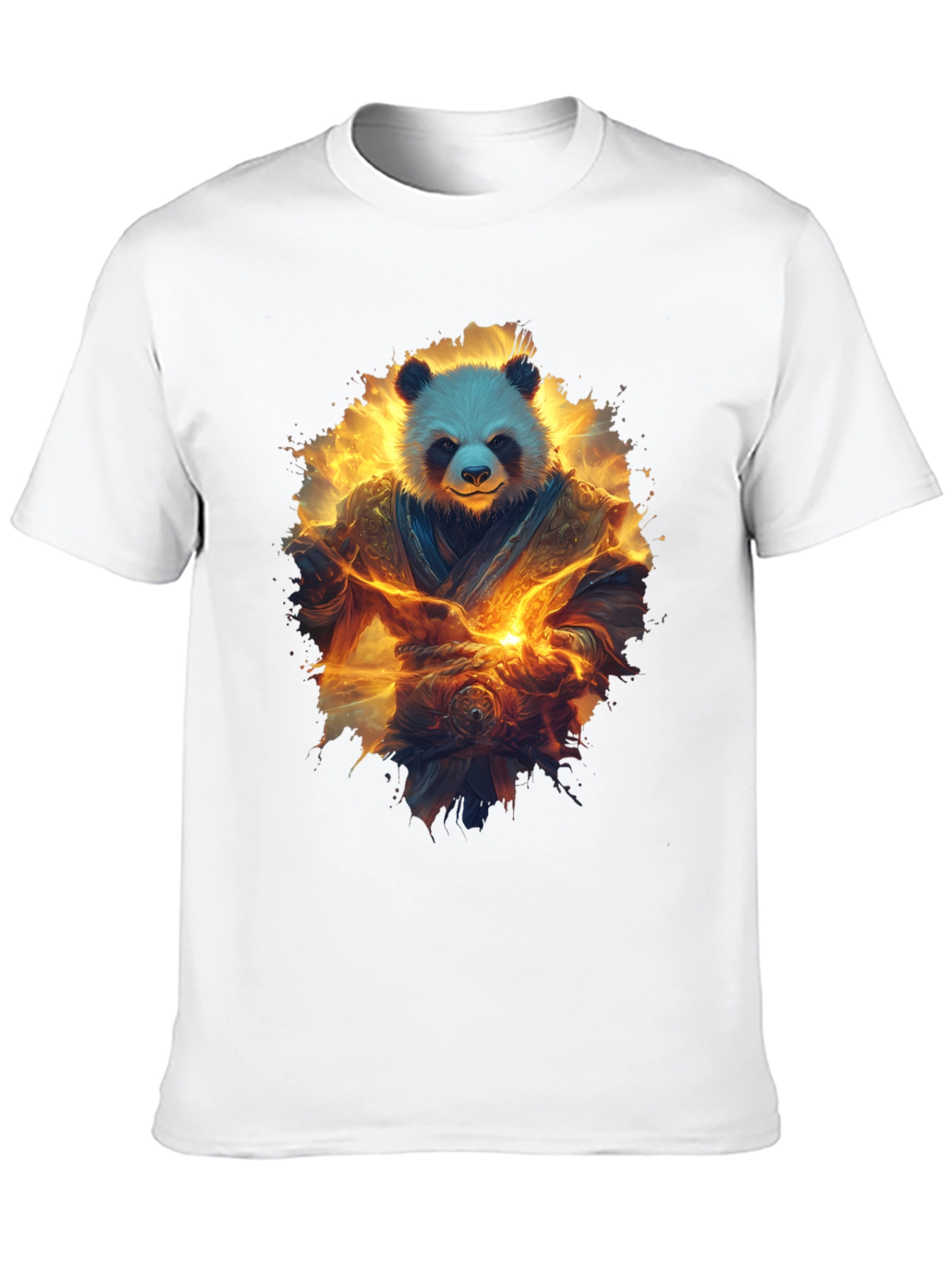 Panda Warrior Graphic T-Shirt