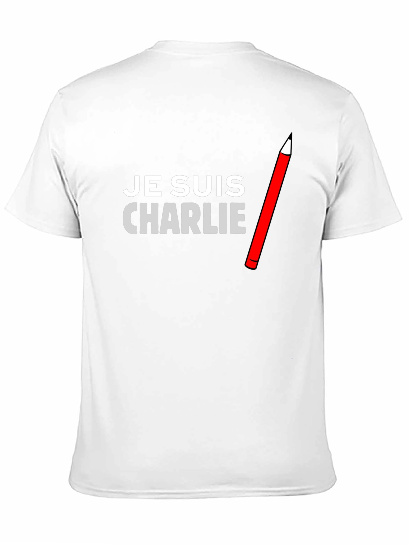 Je Suis Charlie Graphic Tee - Black