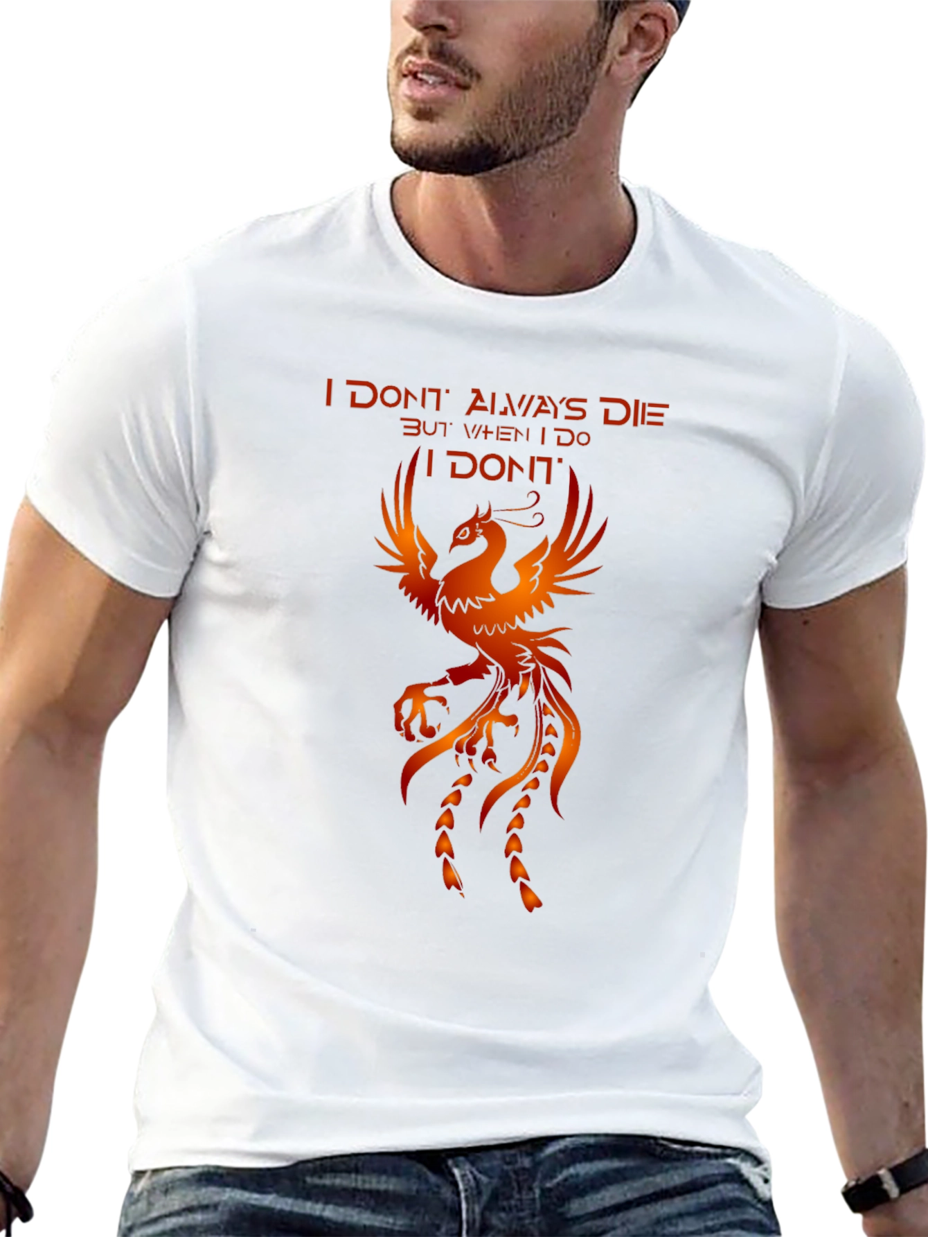 Phoenix Graphic T-Shirt - I Dont Always Die