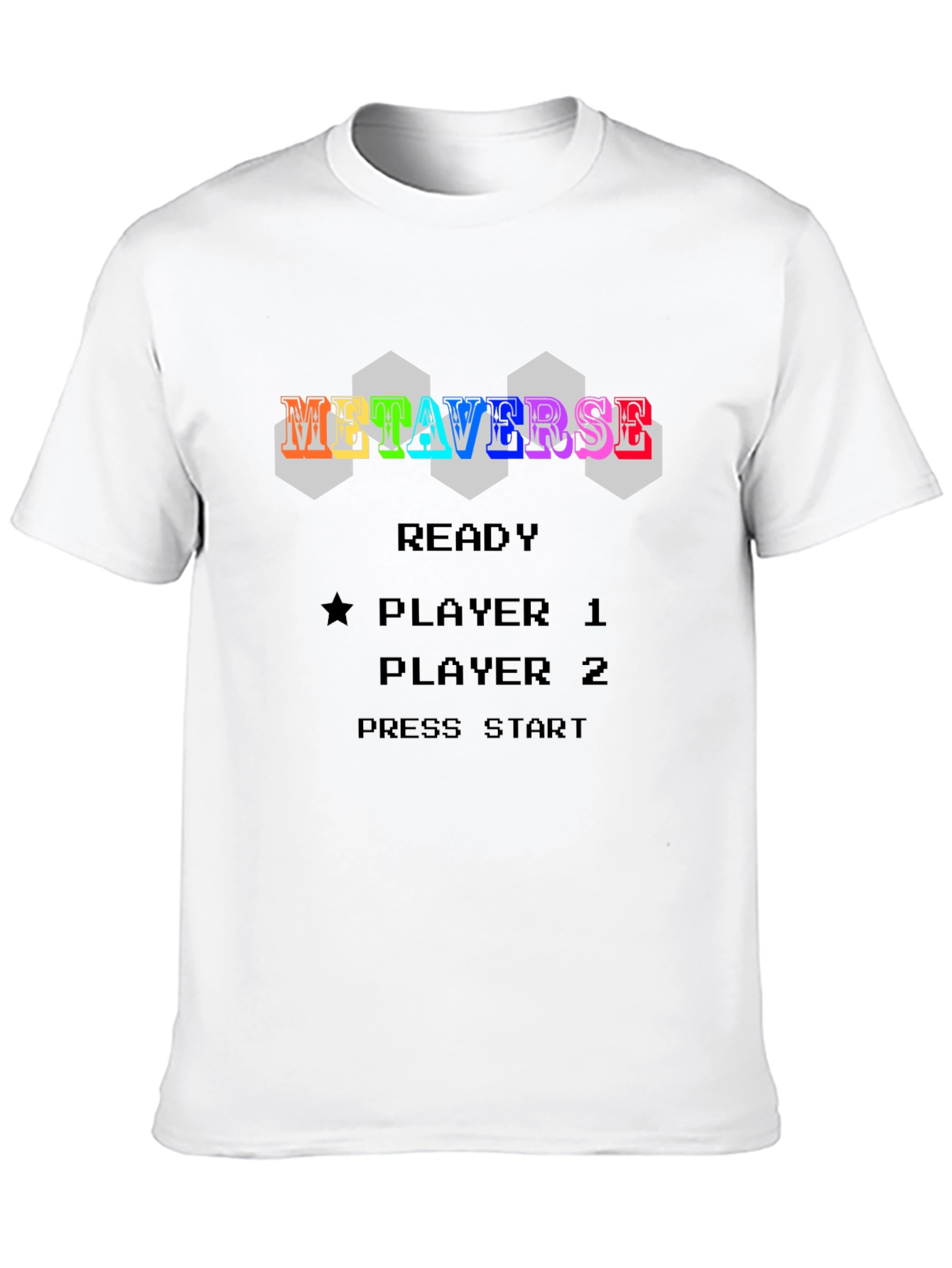 Metaverse Ready Player Tee - Gaming Graphic T-Shirt