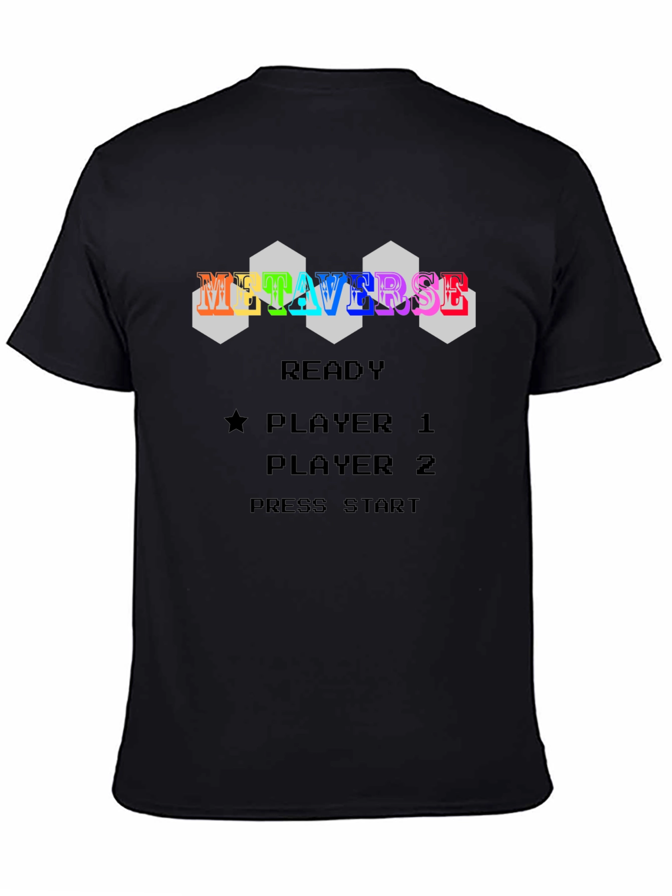 Metaverse Ready Player Tee - Gaming Graphic T-Shirt