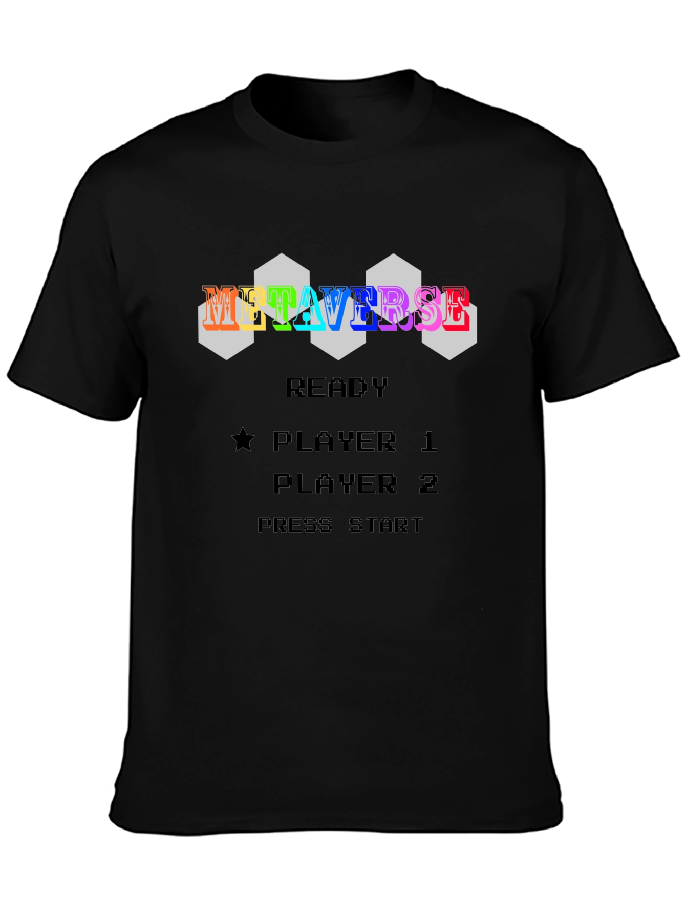 Metaverse Ready Player Tee - Gaming Graphic T-Shirt