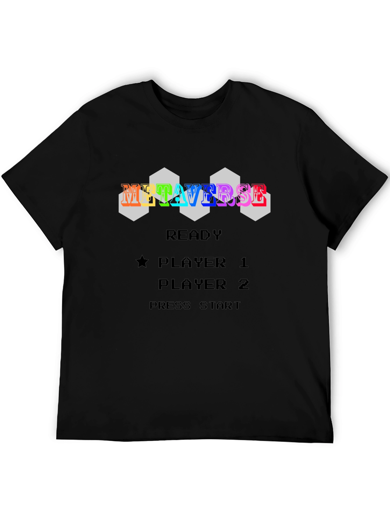 Metaverse Ready Player Tee - Gaming Graphic T-Shirt