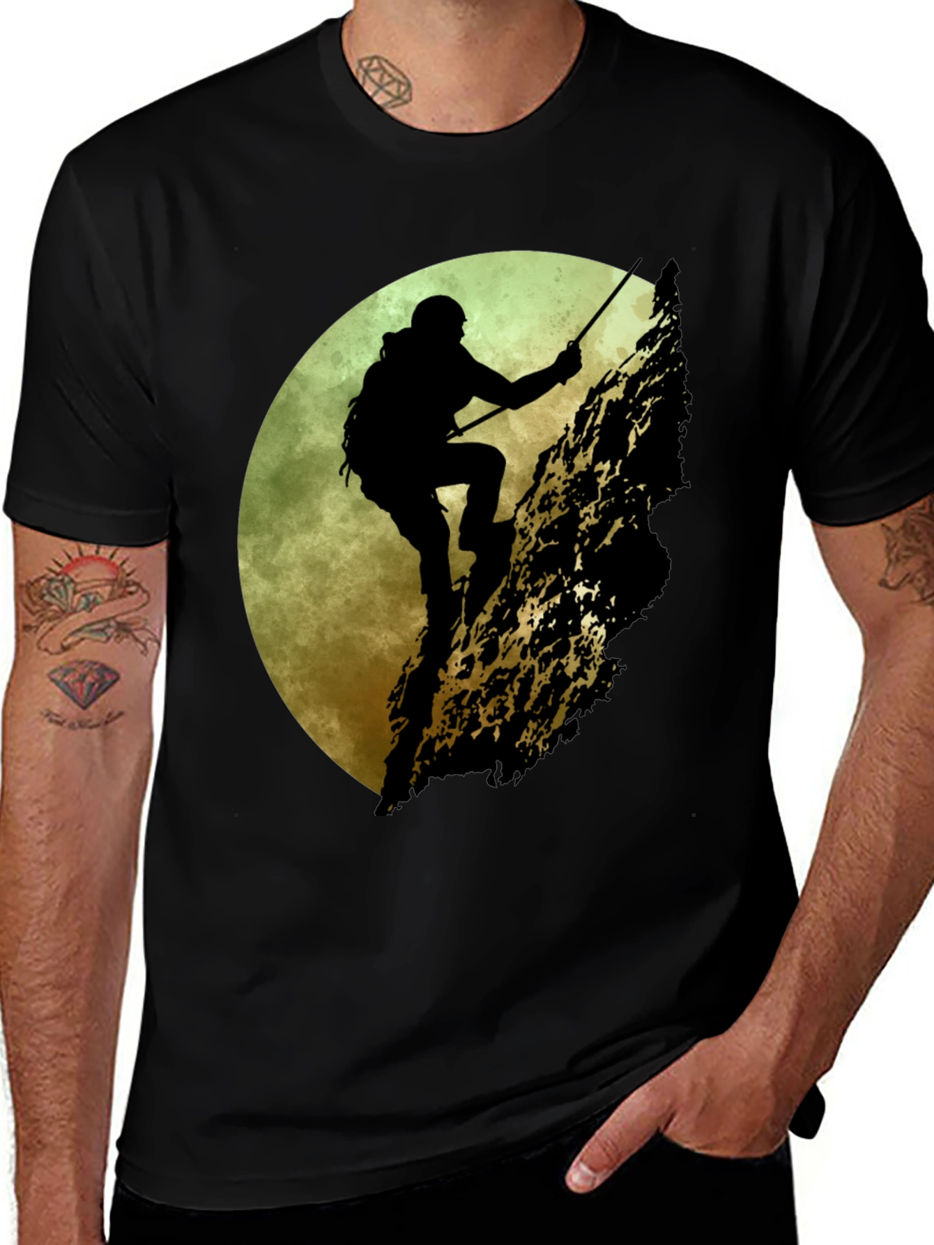 Mountain Climber Graphic T-Shirt - Adventure Ready
