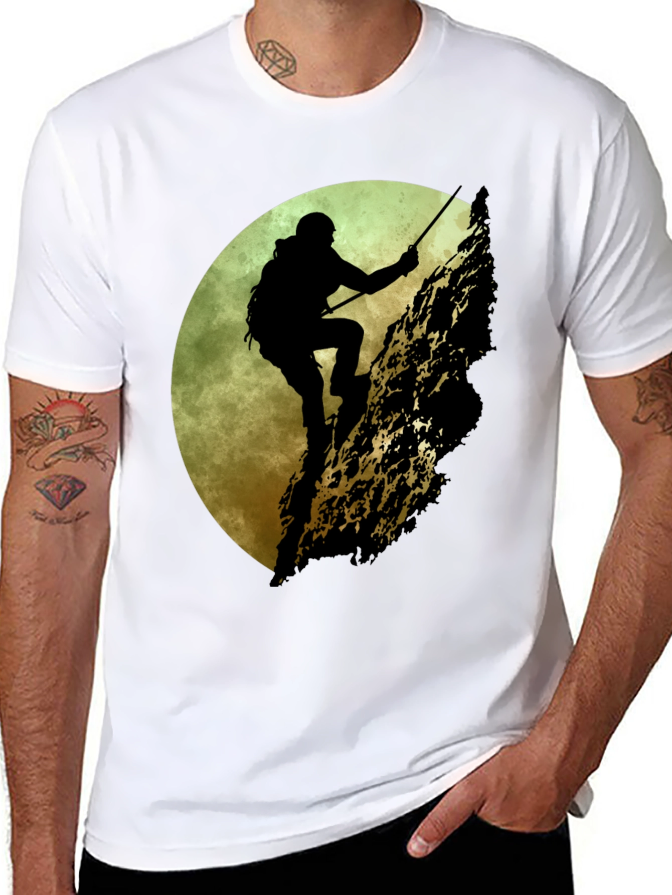 Mountain Climber Graphic T-Shirt - Adventure Ready