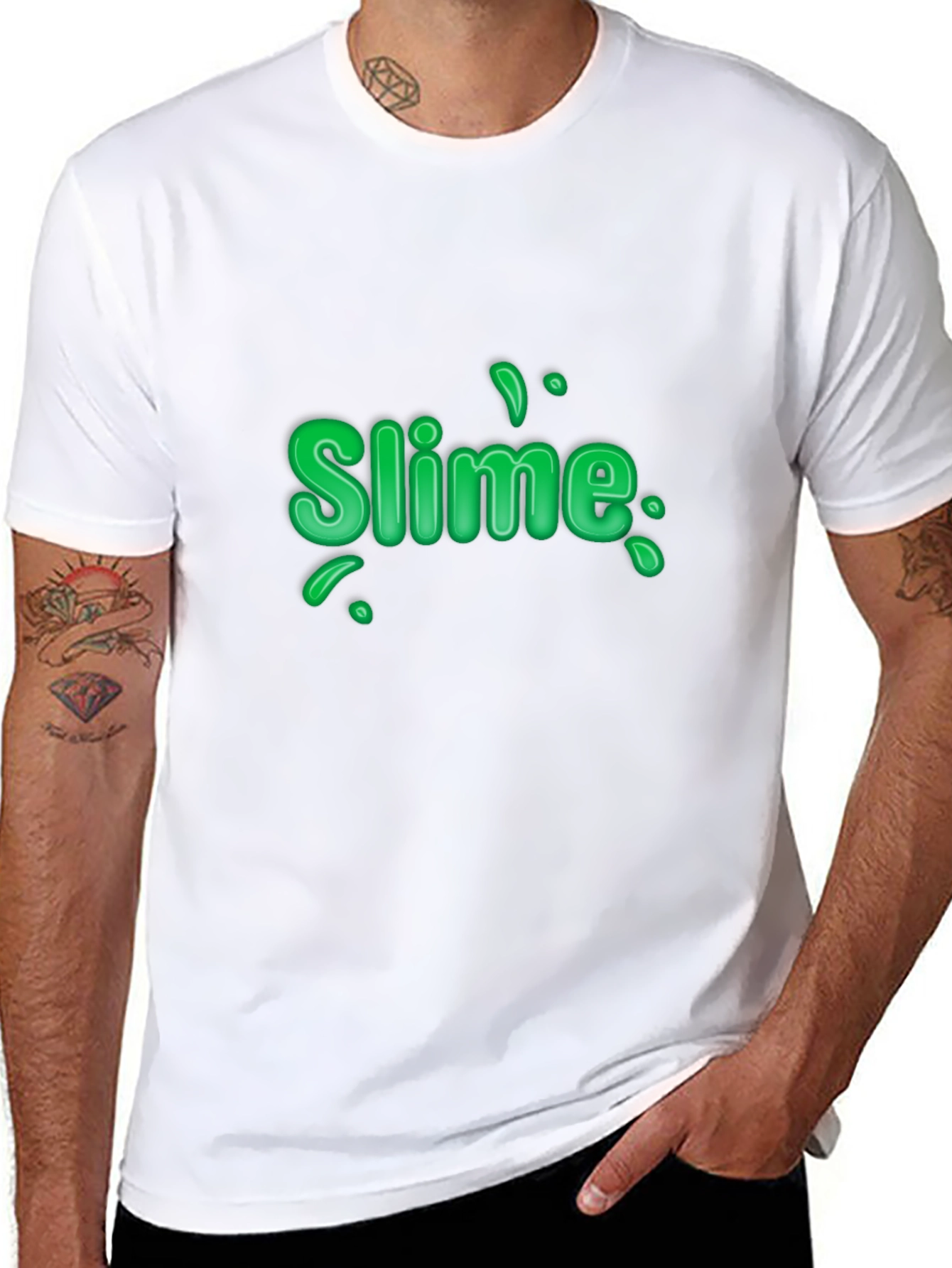 Slime Graphic T-Shirt - Soft Cotton Tee