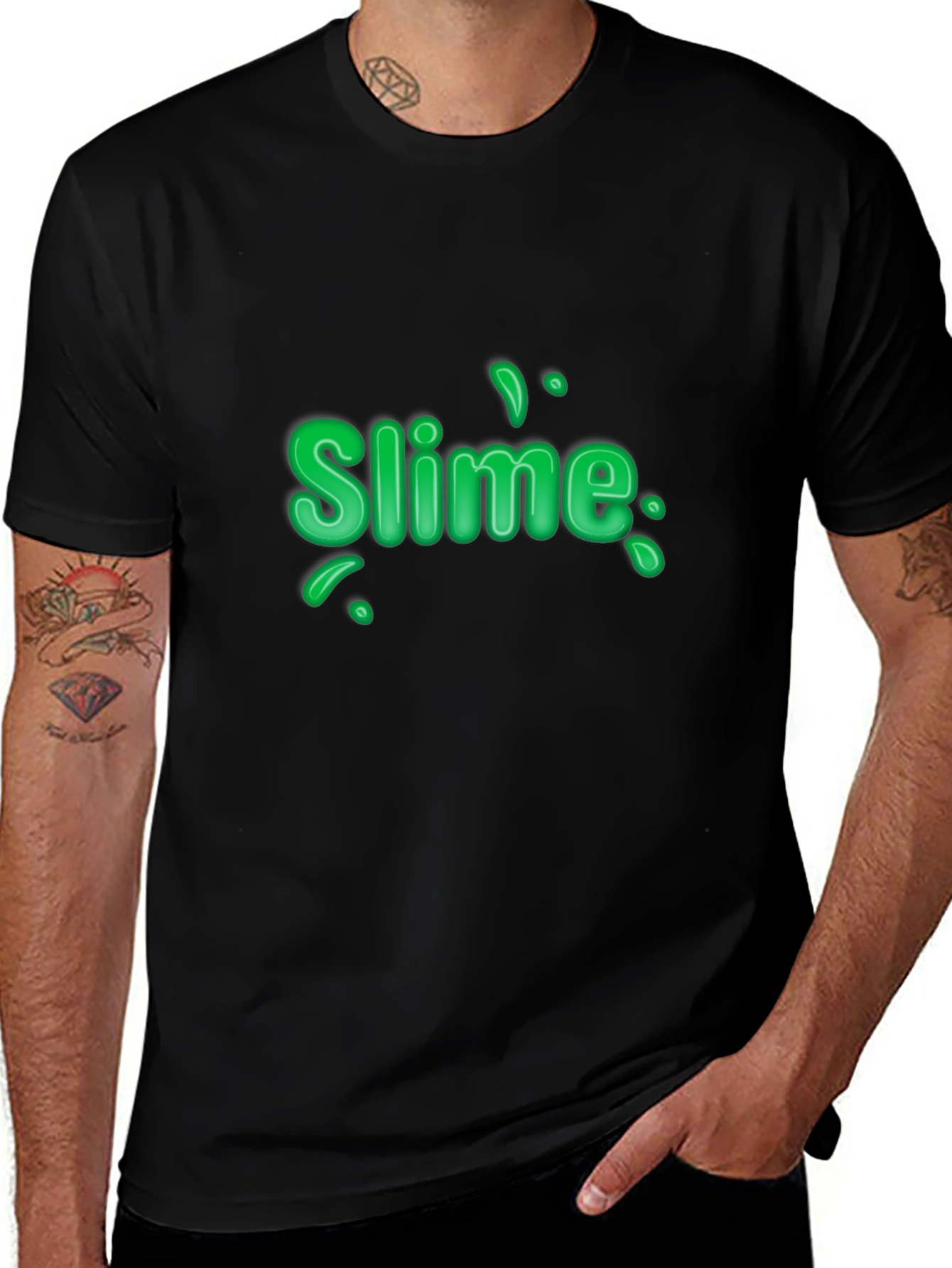 Slime Graphic T-Shirt - Soft Cotton Tee