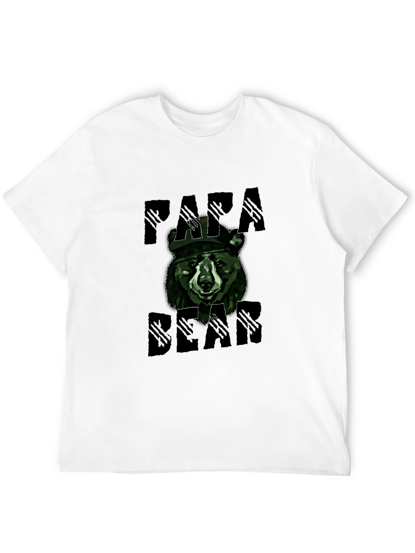 Papa Bear T-Shirt - Novelty Graphic Tee