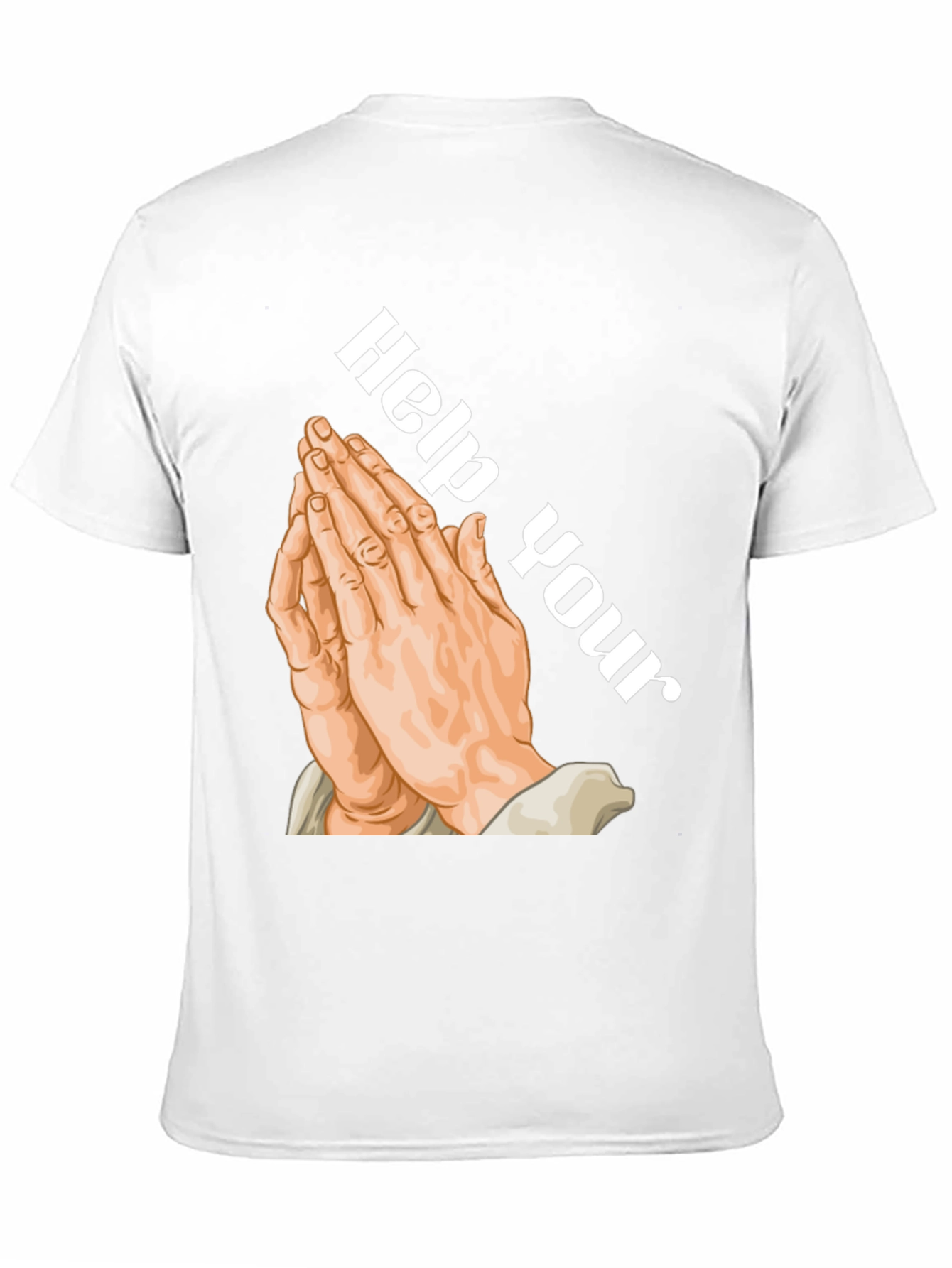Help Your Self T-Shirt - Black