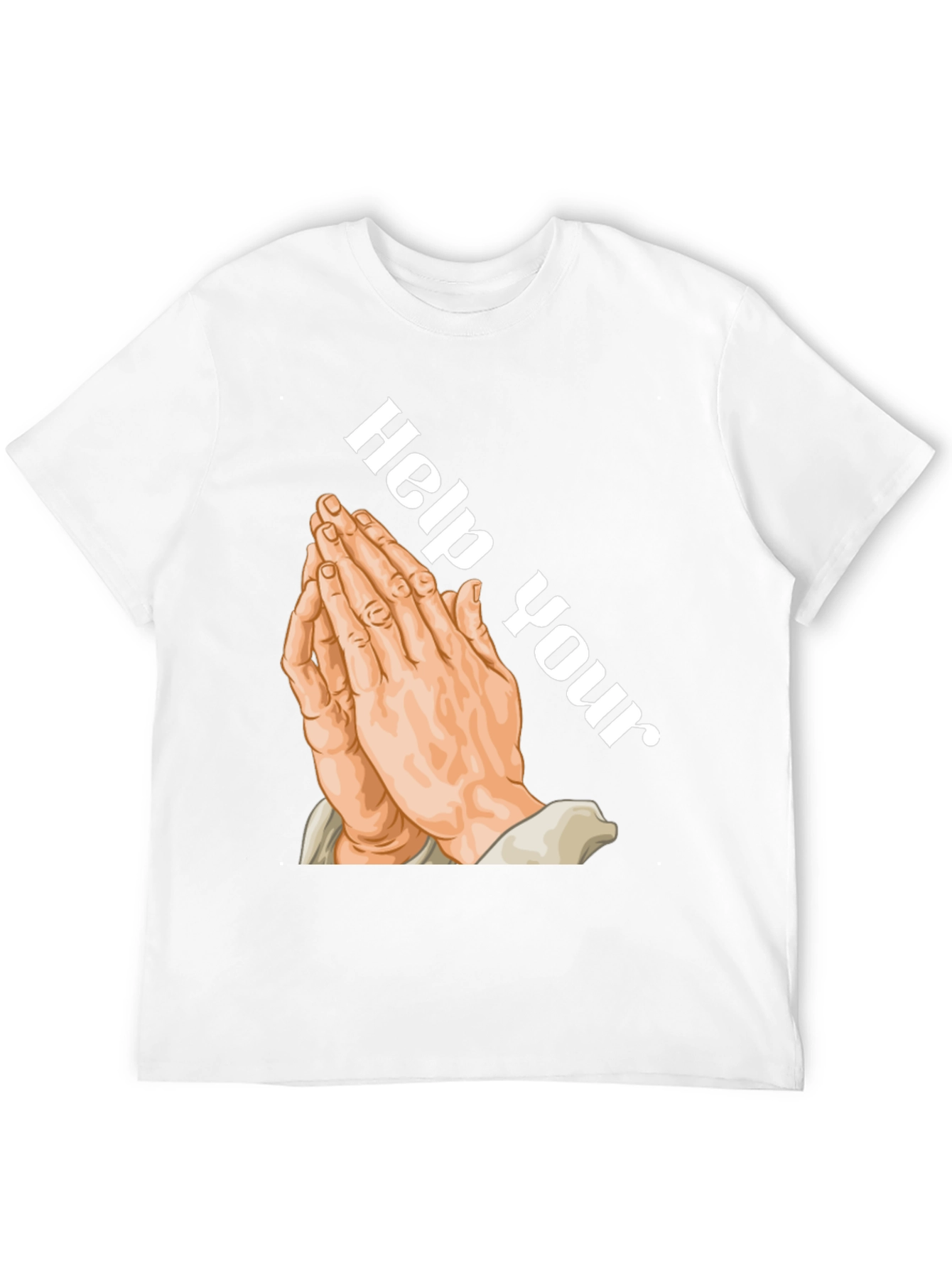 Help Your Self T-Shirt - Black
