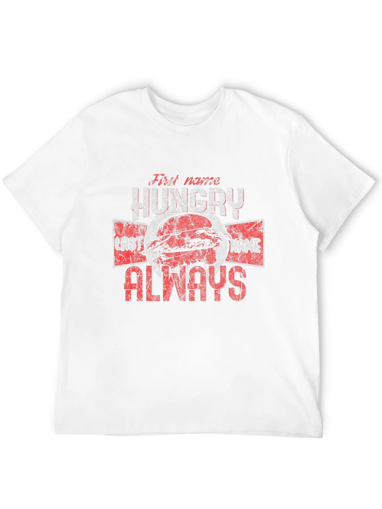 Hungry Always Graphic T-Shirt - Black