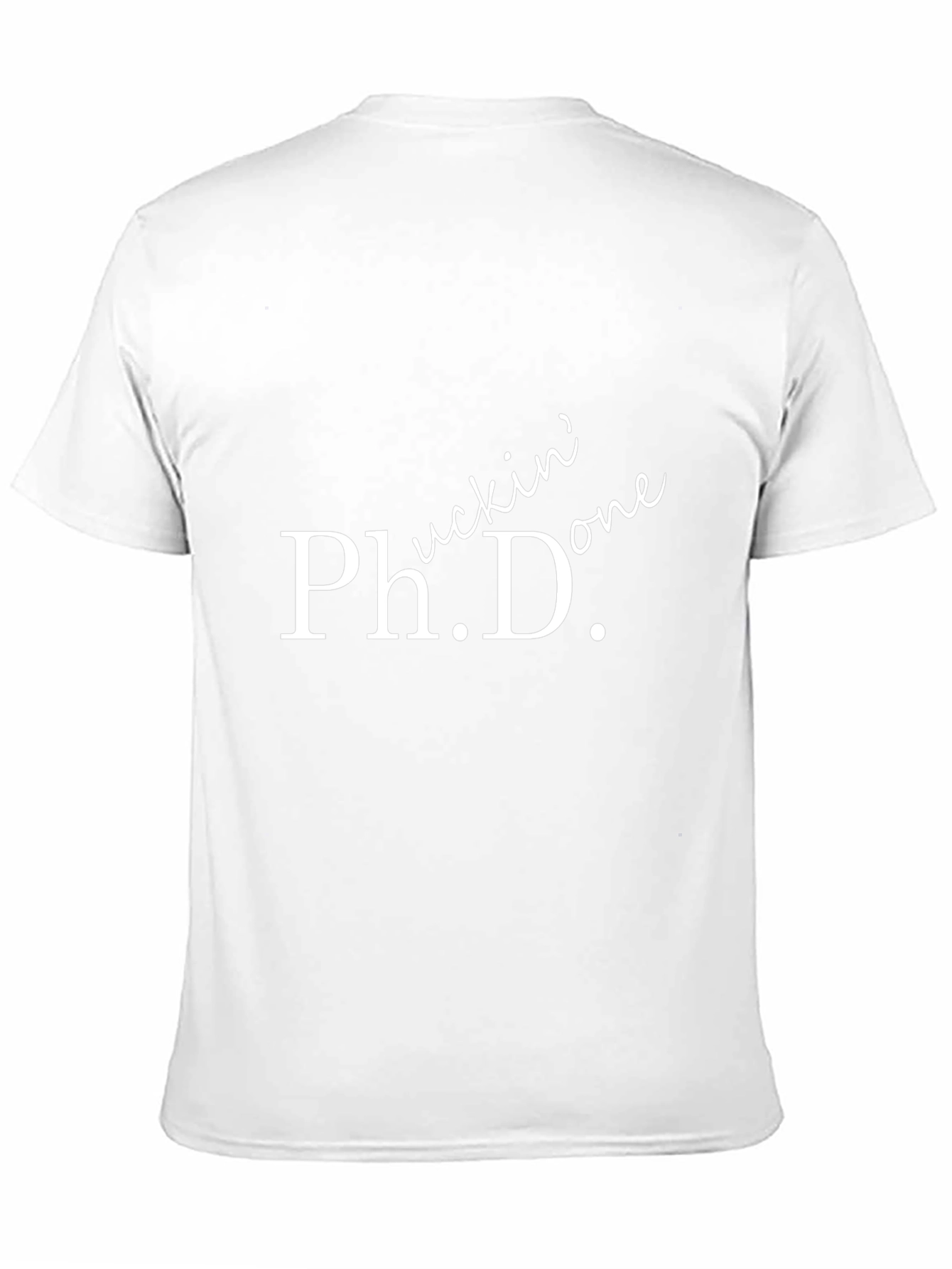 Phuckin Done PhD T-Shirt - Black