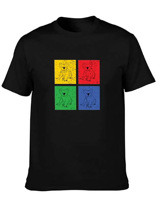 Koala Pop Art Graphic T-Shirt