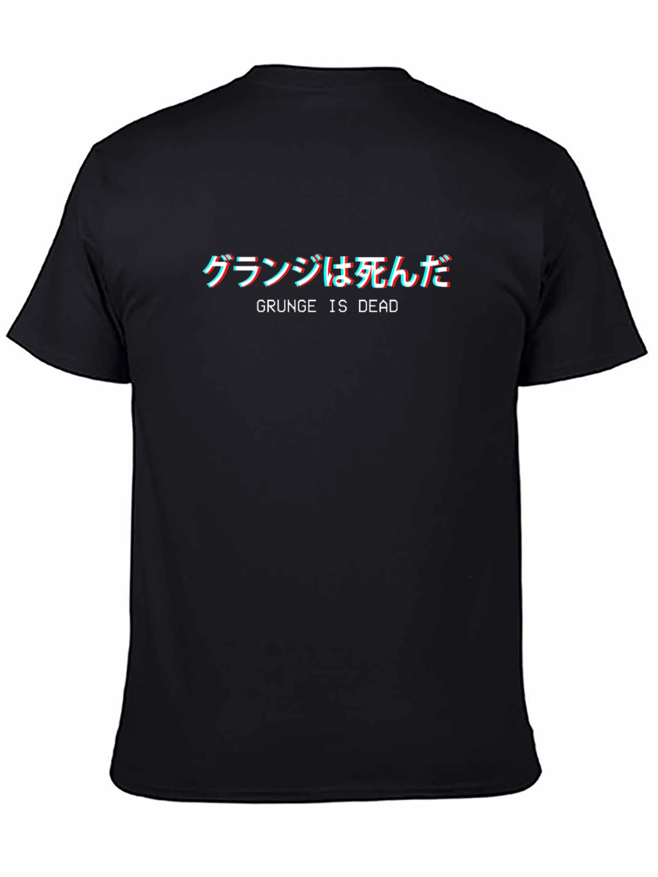 Grunge is Dead T-Shirt - Stylish Black Tee