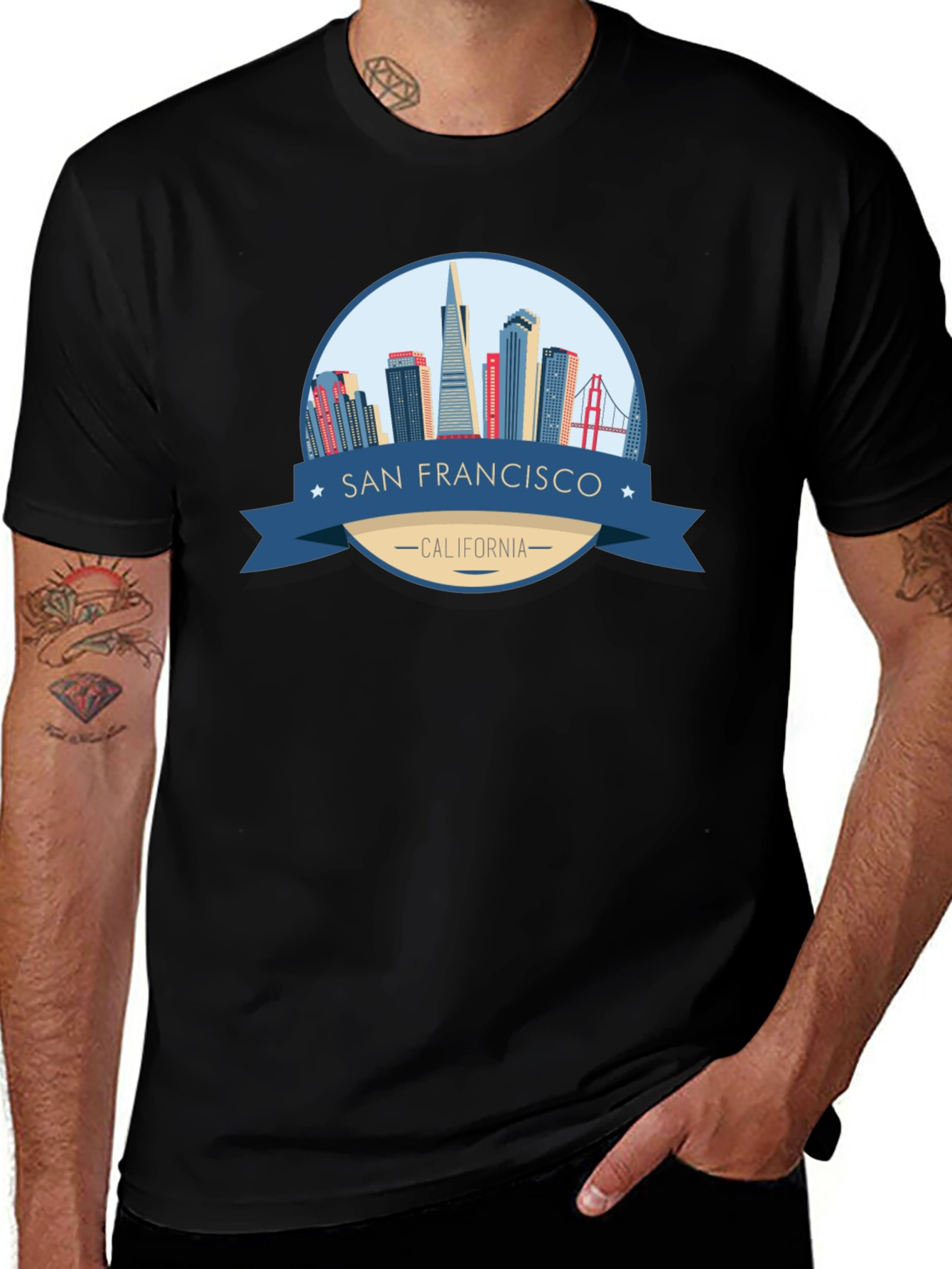 San Francisco California Graphic T-Shirt