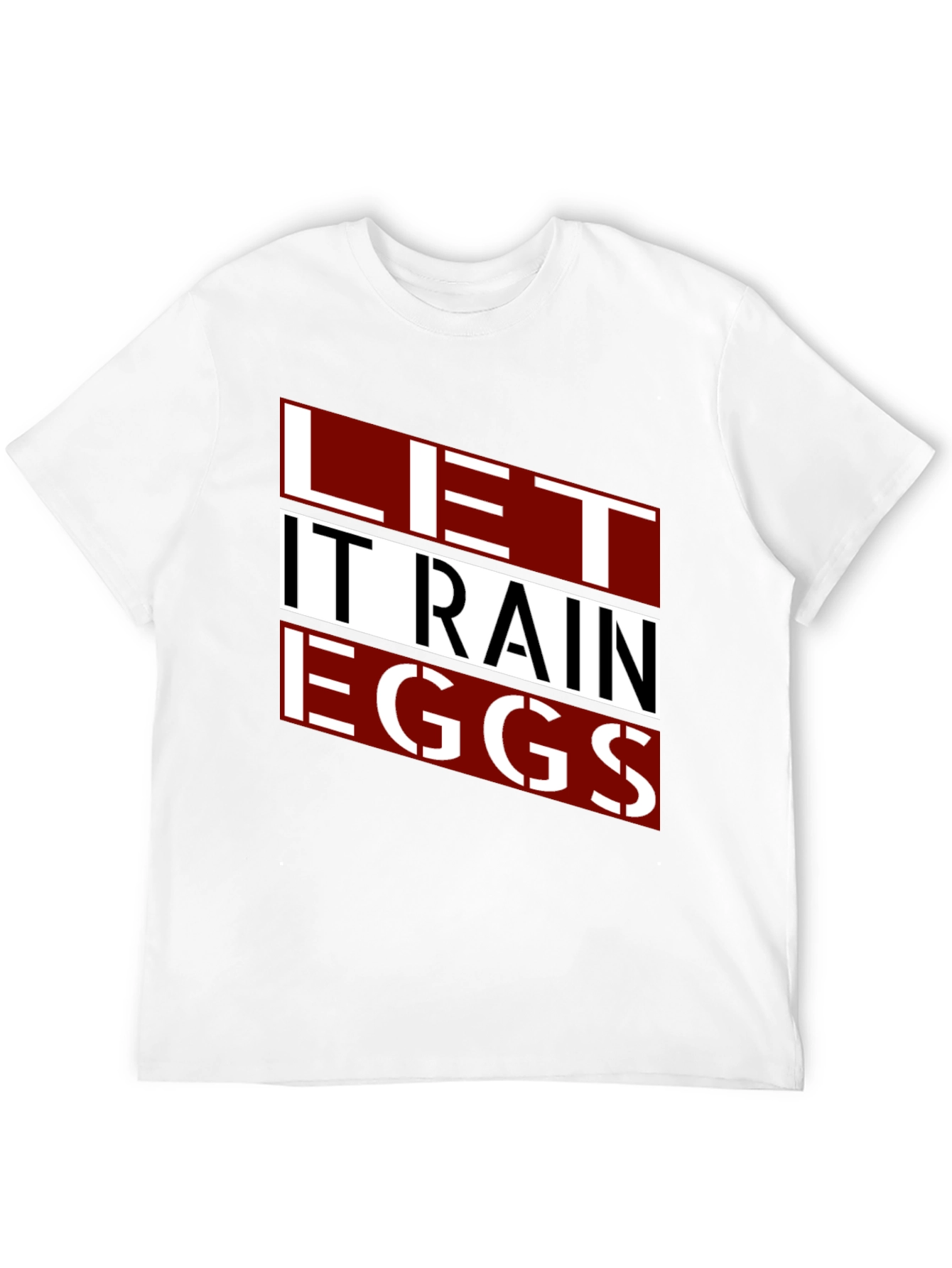 Let It Rain Eggs - Funny Graphic Tee