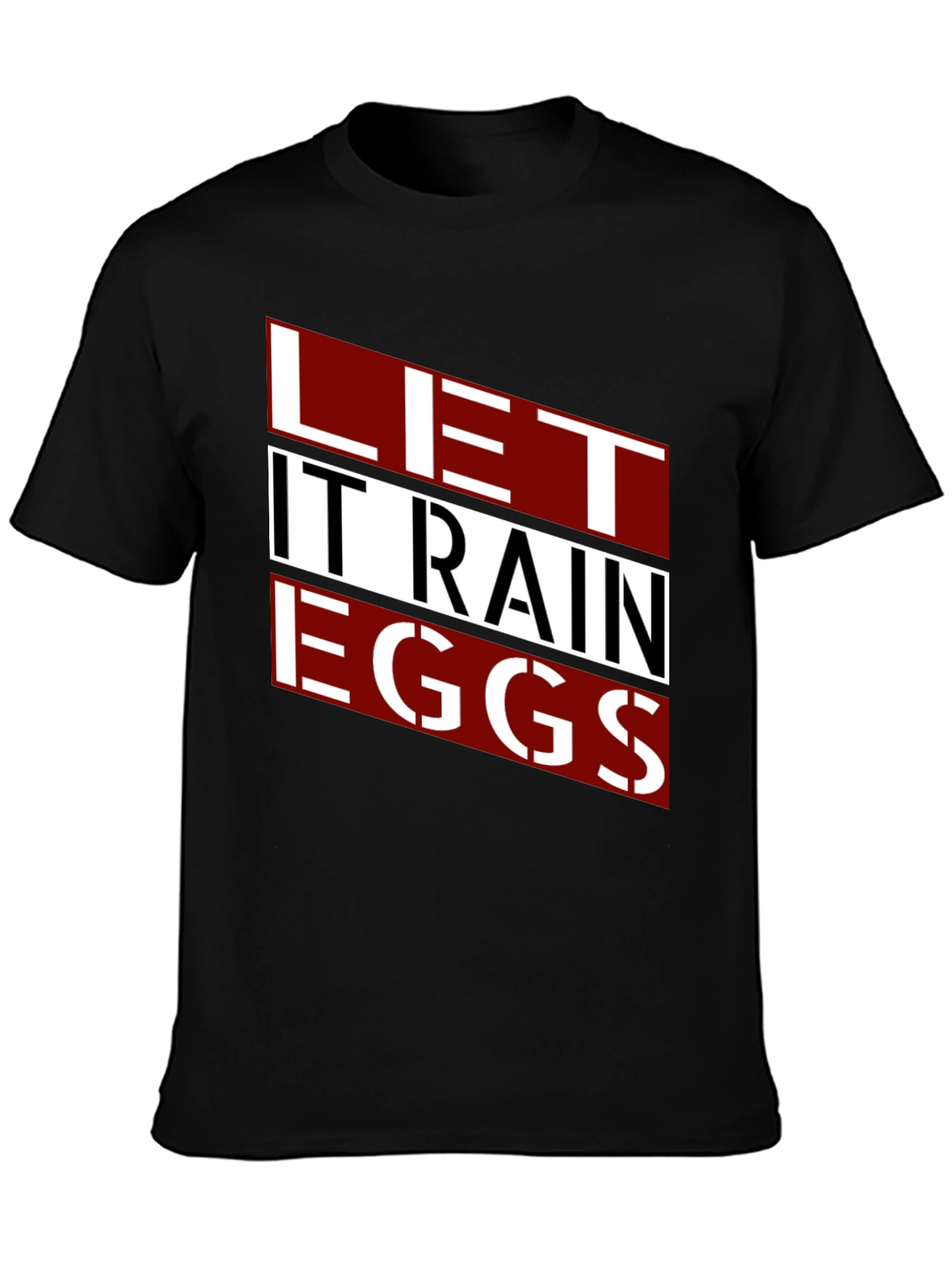 Let It Rain Eggs - Funny Graphic Tee