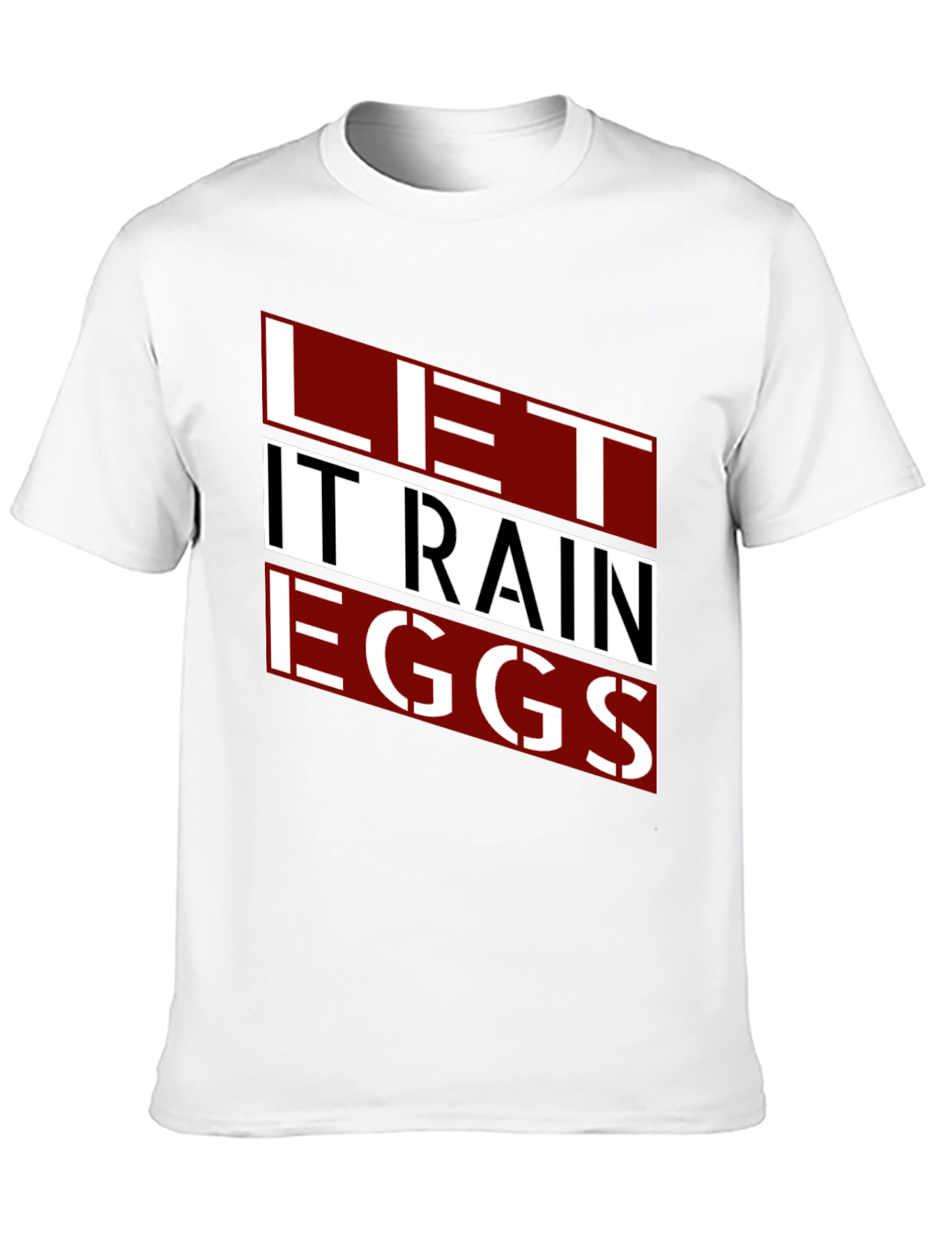 Let It Rain Eggs - Funny Graphic Tee