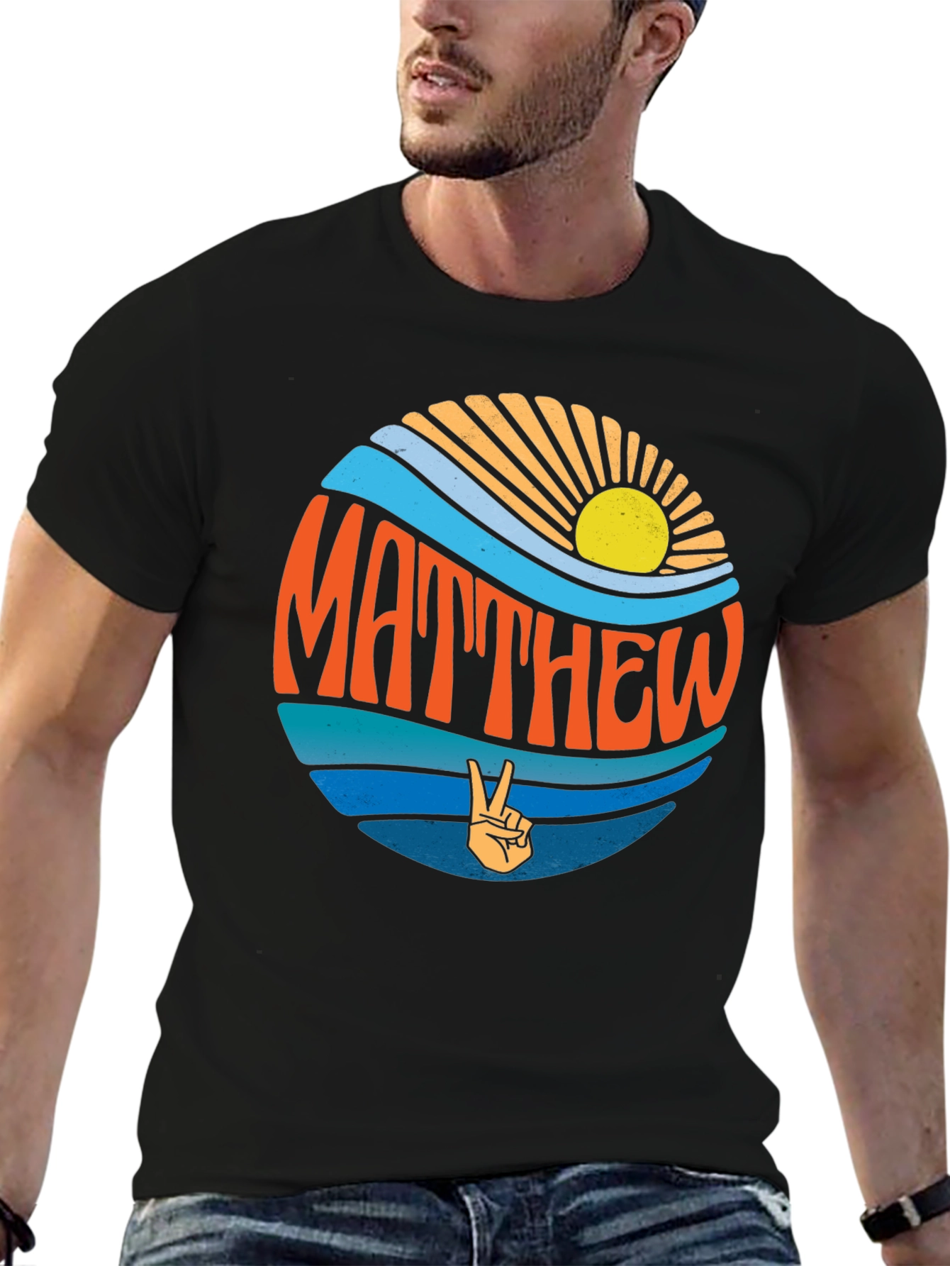 Matthew Retro Graphic T-Shirt