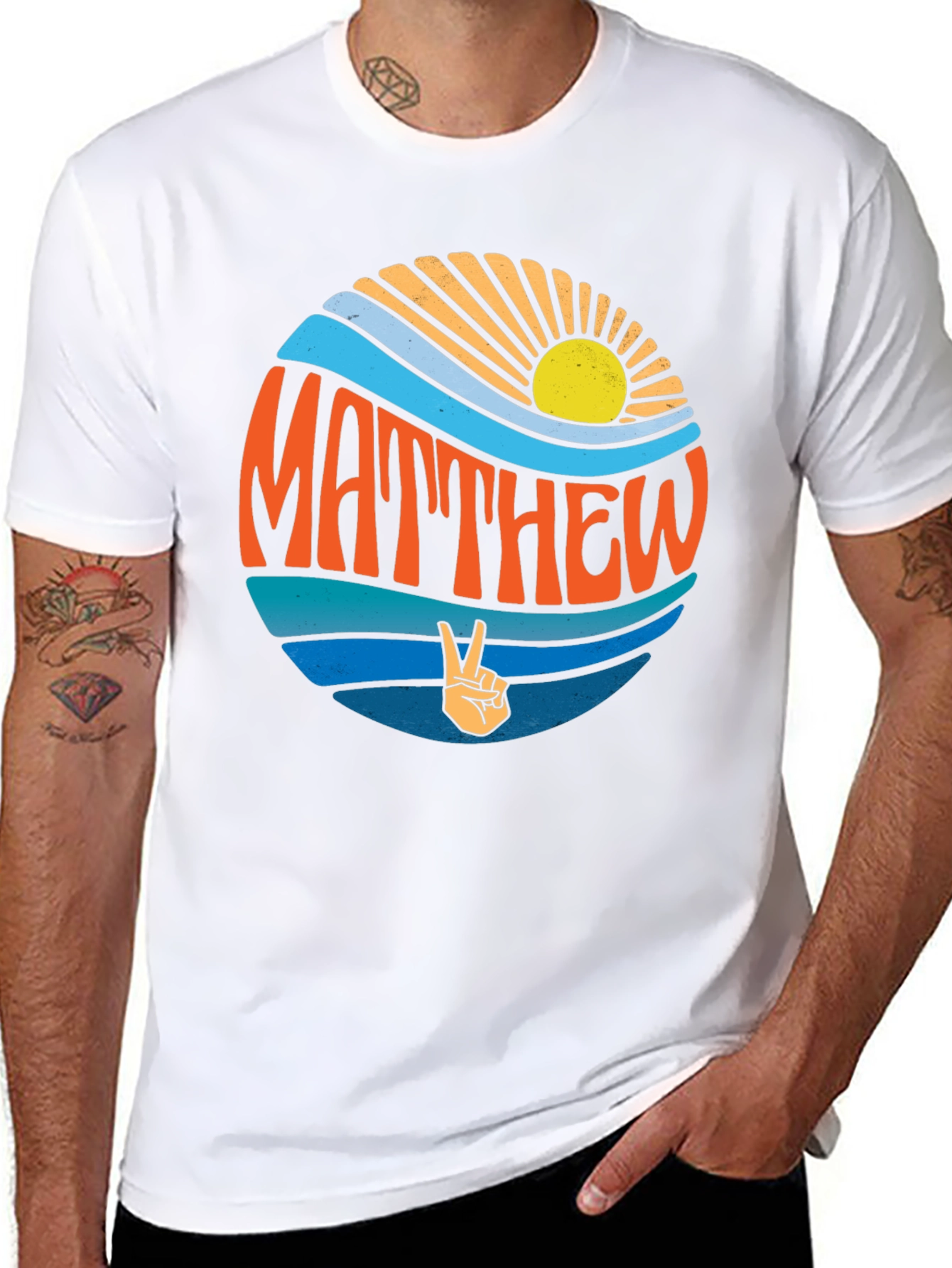 Matthew Retro Graphic T-Shirt