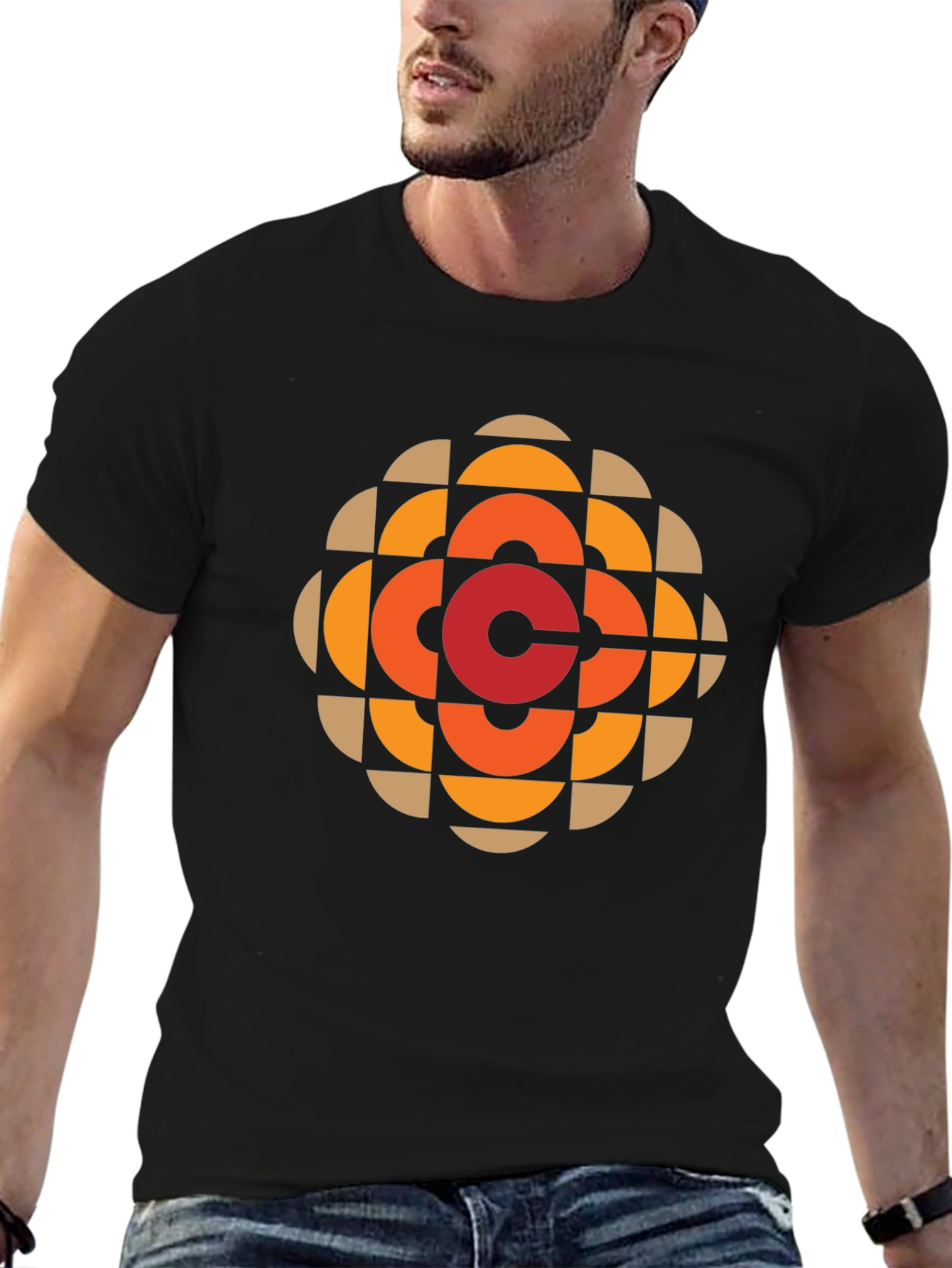 Retro CBC Logo Black T-Shirt