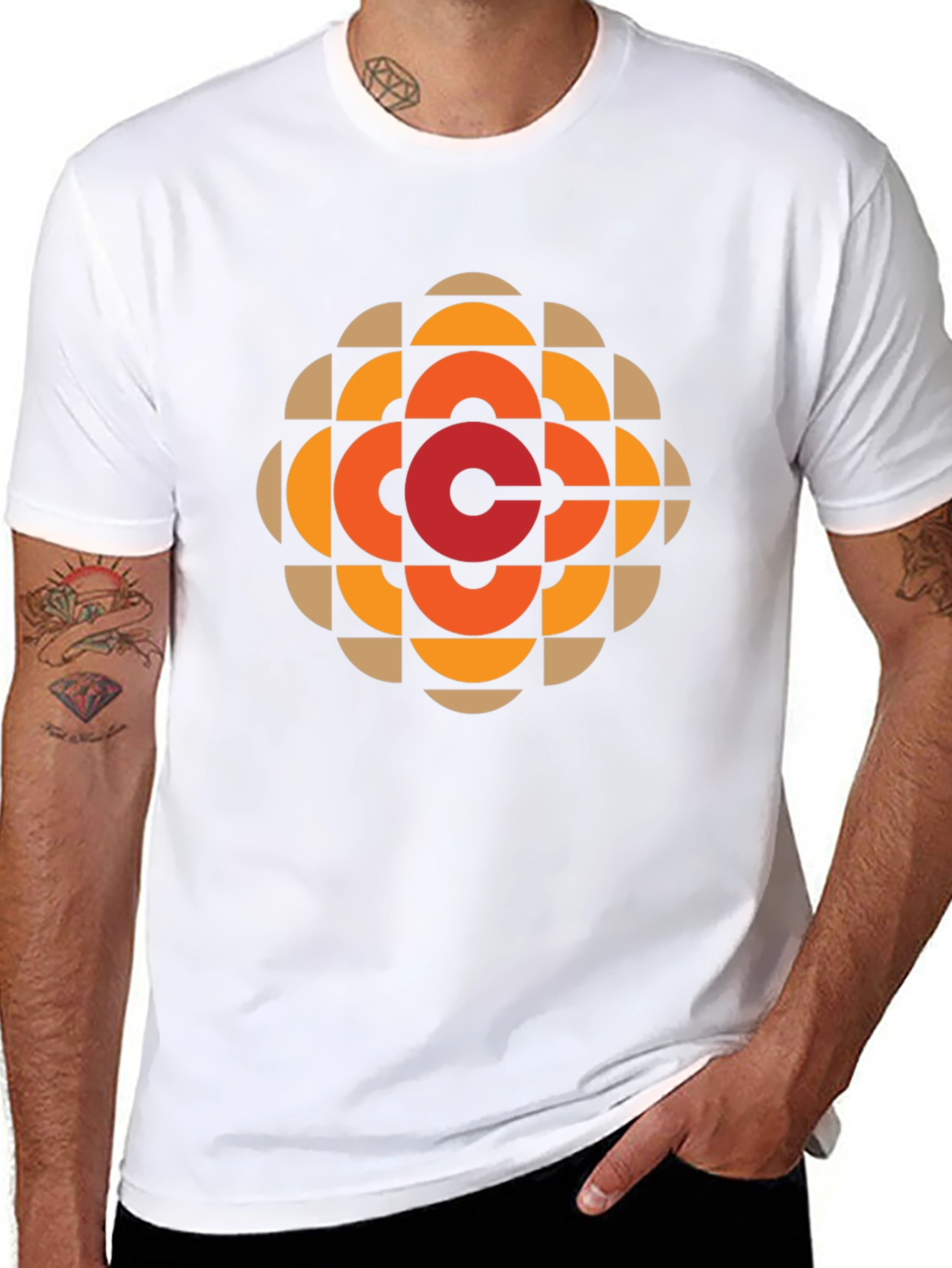 Retro CBC Logo Black T-Shirt