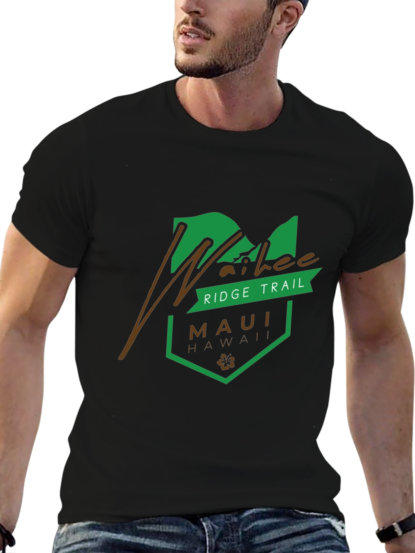 Waihee Ridge Trail Maui Hawaii Graphic T-Shirt