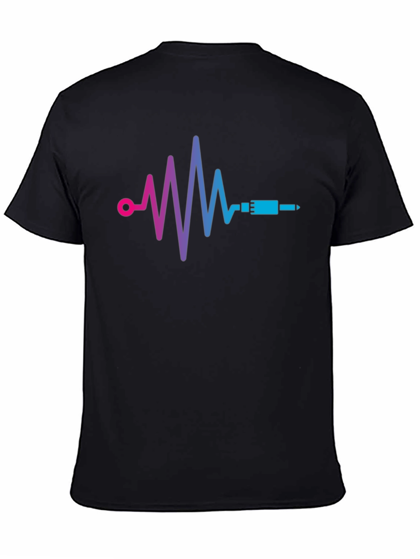 Heartbeat Audio Jack Graphic Tee