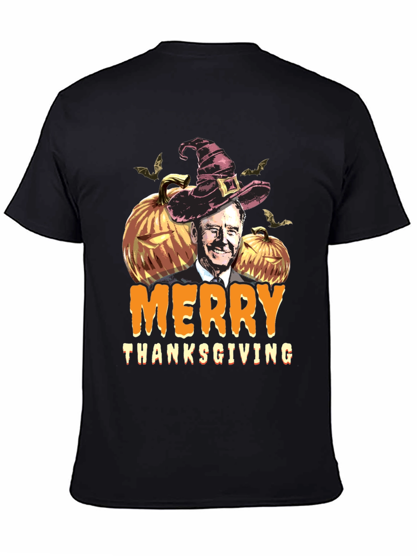 Merry Thanksgiving T-Shirt with Biden