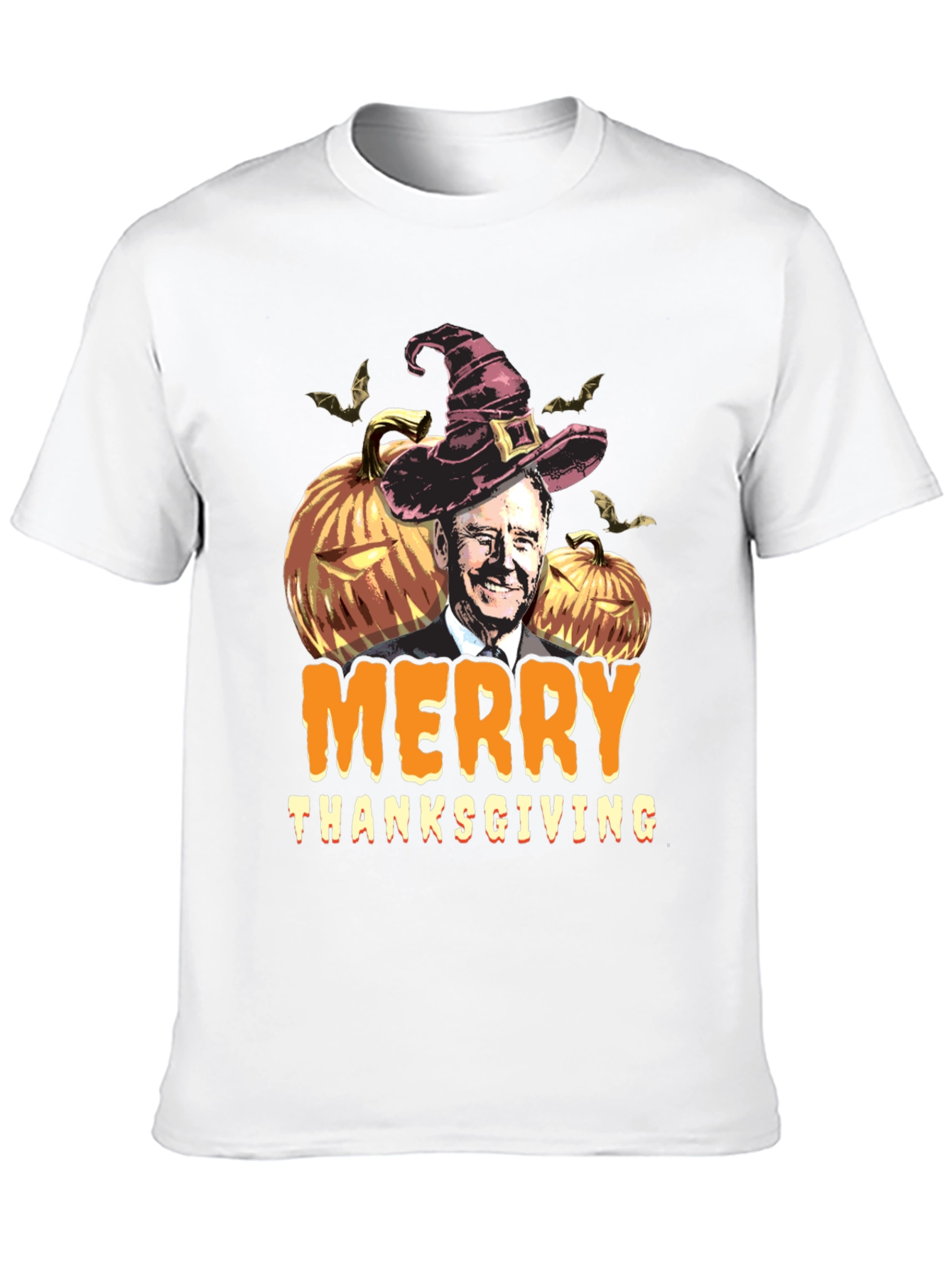 Merry Thanksgiving T-Shirt with Biden