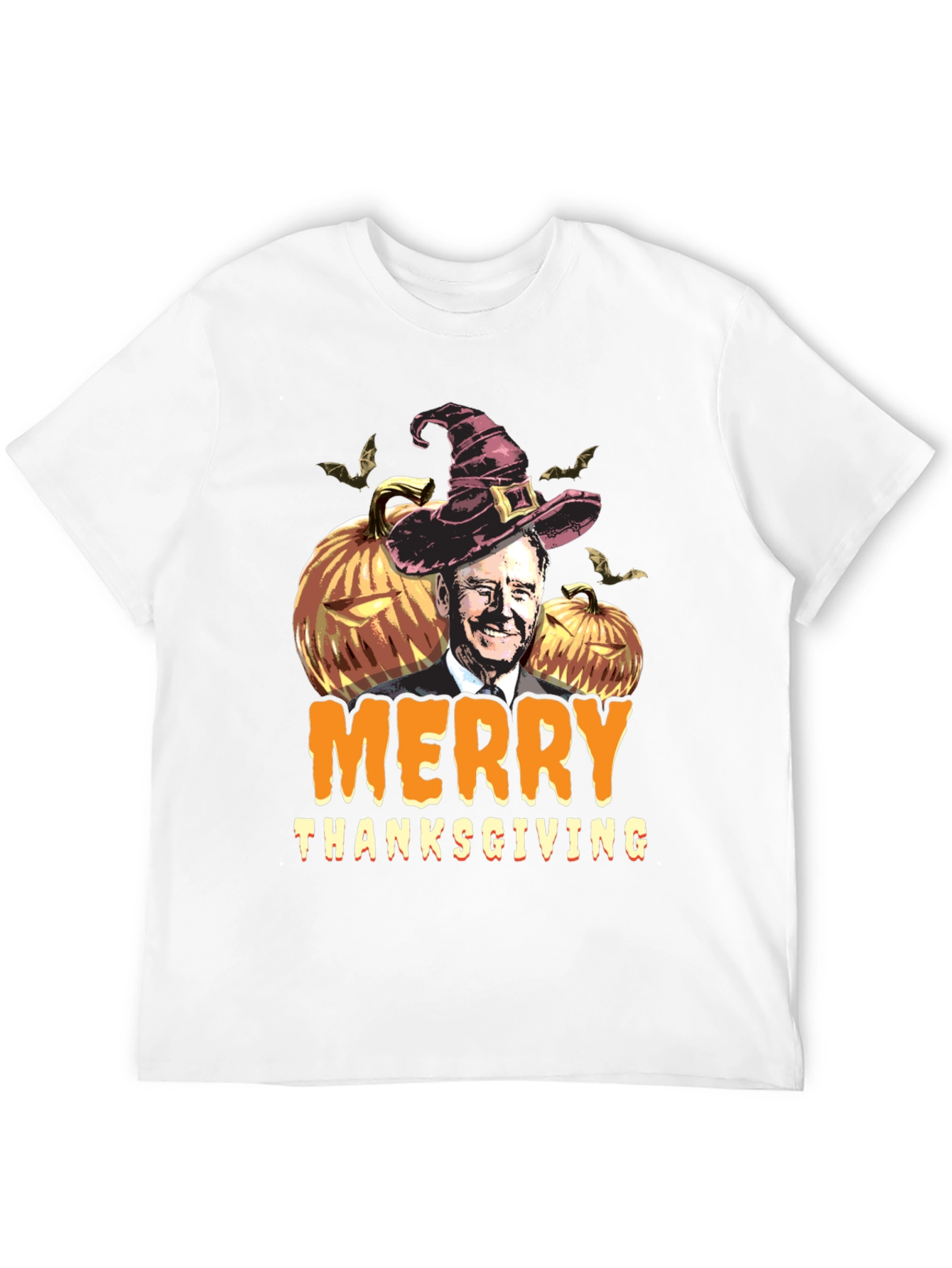 Merry Thanksgiving T-Shirt with Biden
