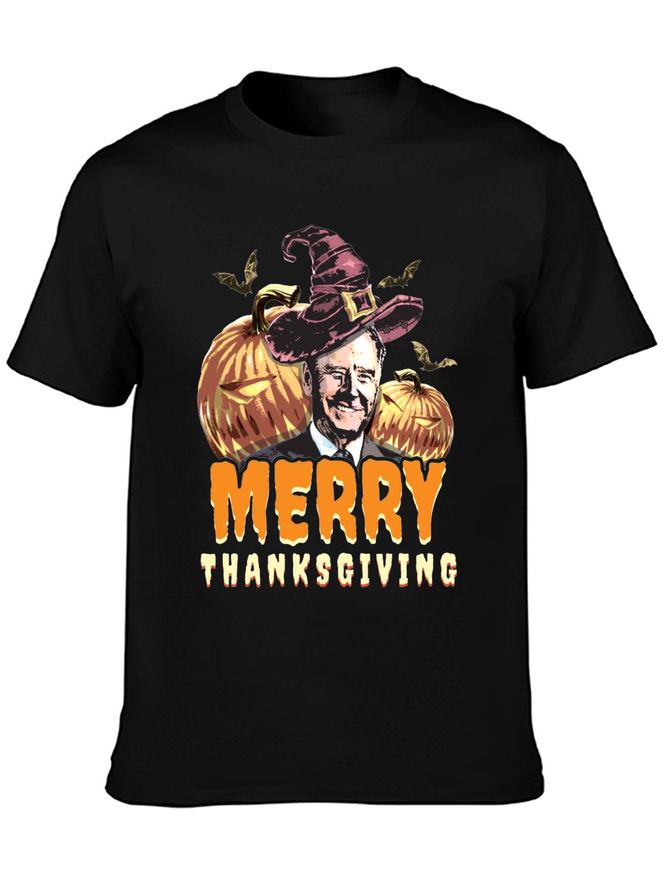 Merry Thanksgiving T-Shirt with Biden