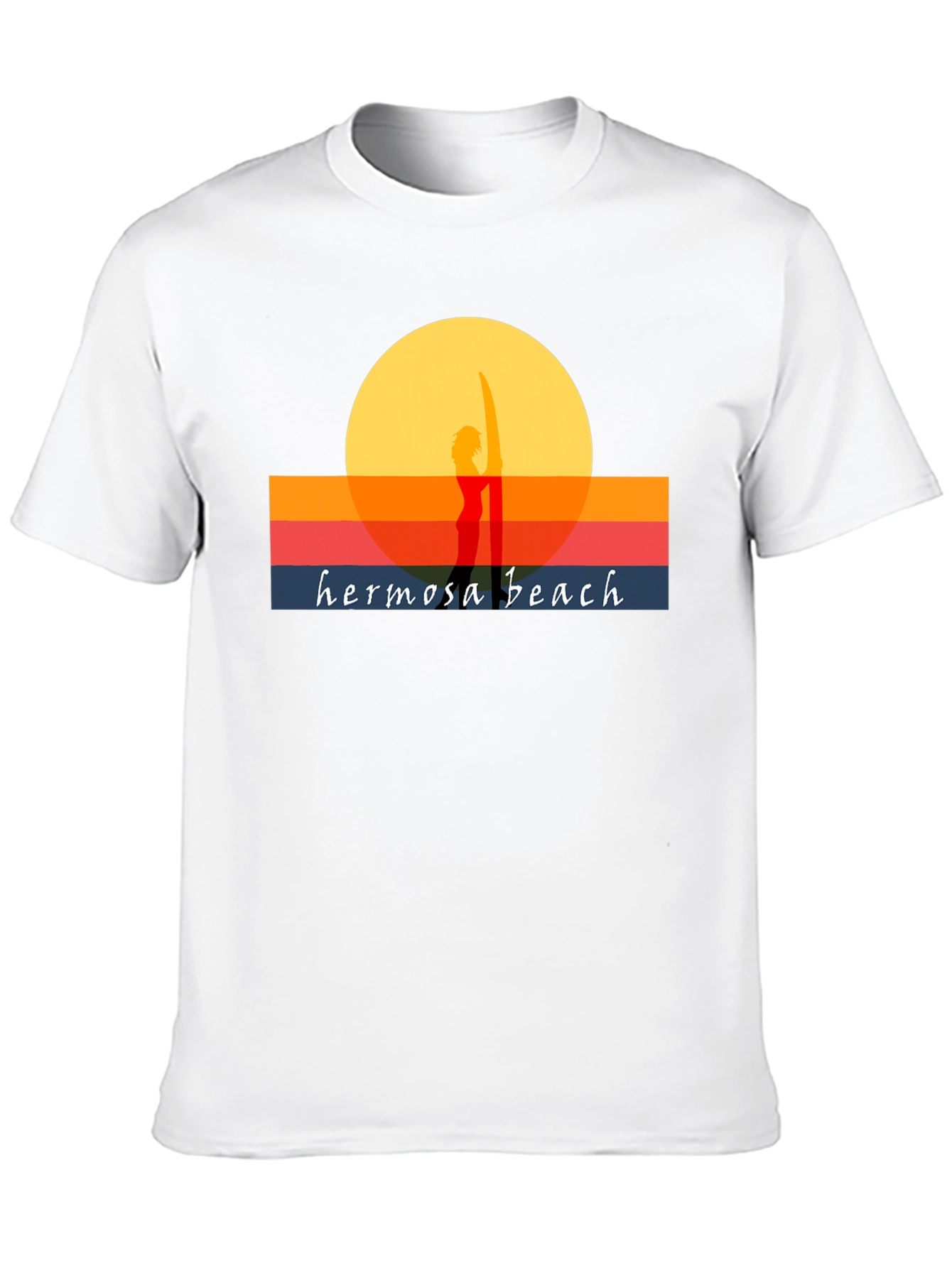 Hermosa Beach Sunset Graphic Tee
