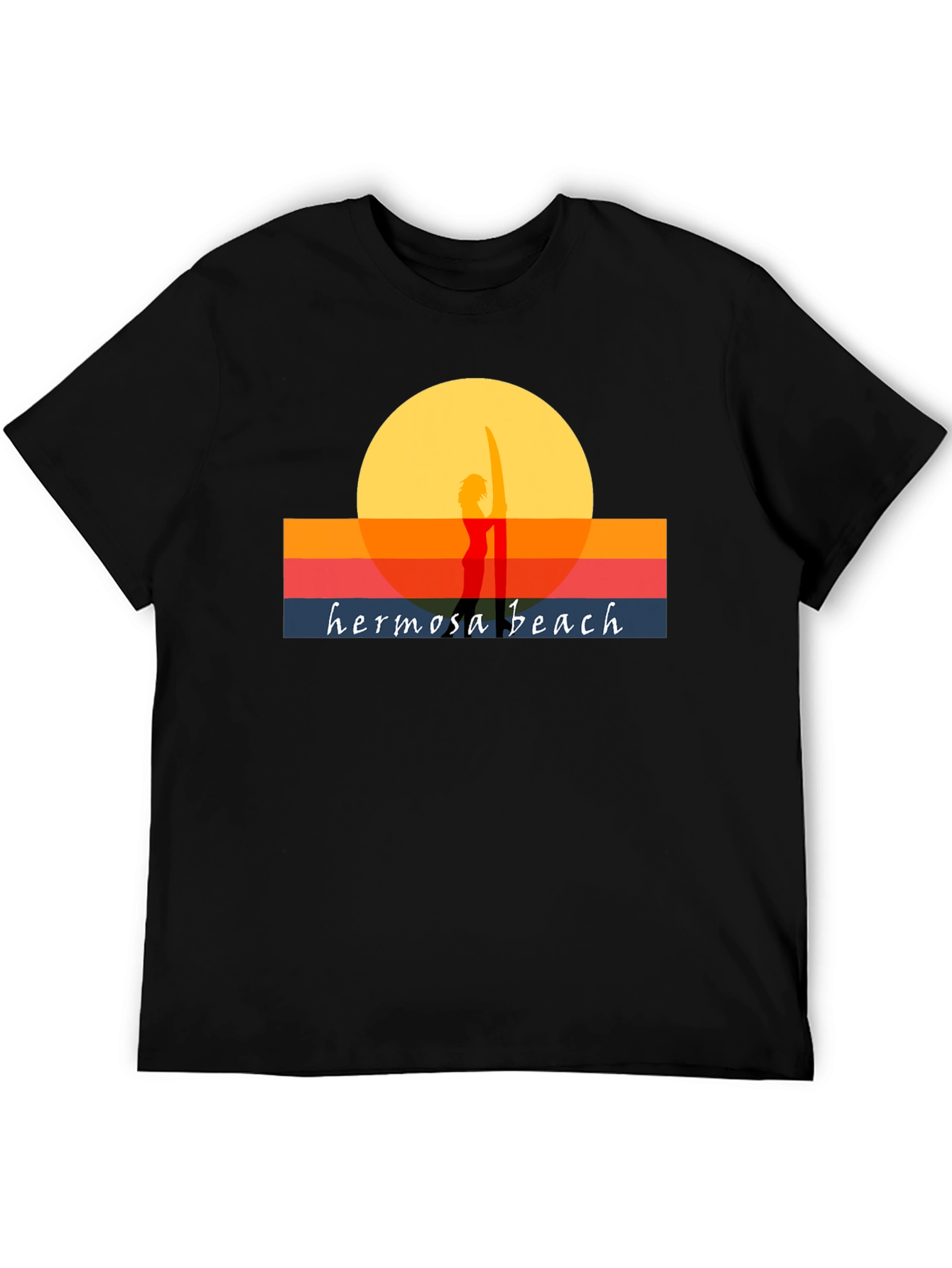 Hermosa Beach Sunset Graphic Tee